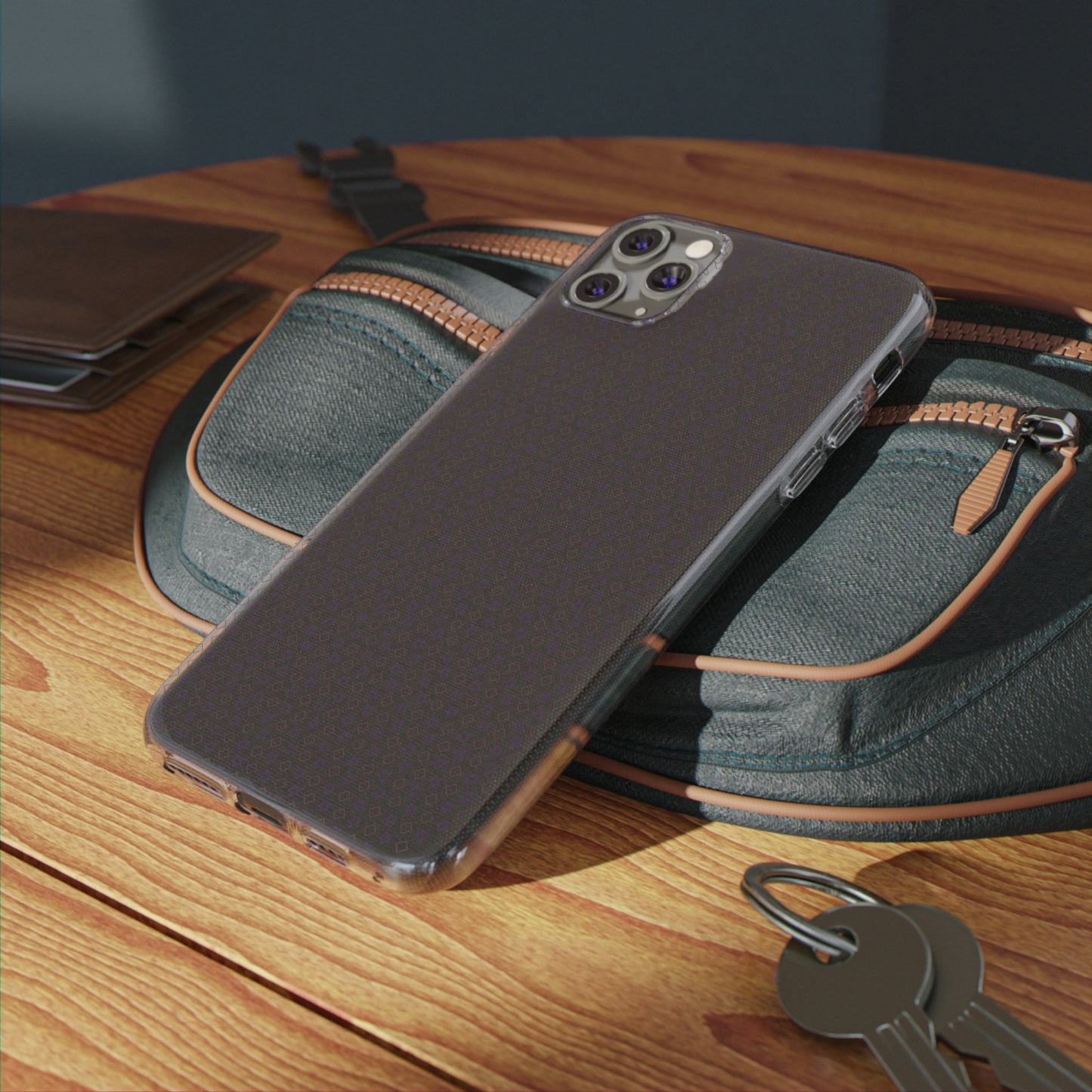 Clear Silicone Phone Case - Slim, Durable, Open-Port Design
