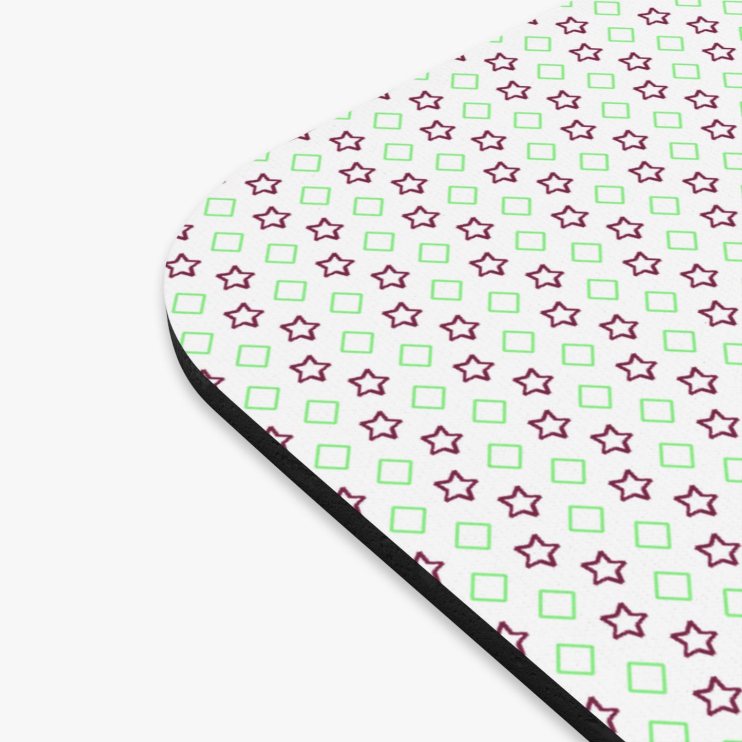Neon Rectangle Mouse Pad – Ultra-Thin 1.58mm, Rubber Base