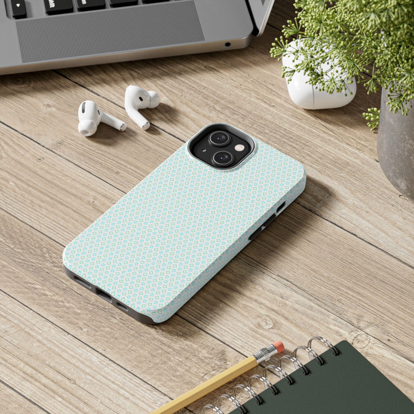 Tough Phone Case - Rugged, Impact-Resistant, 2-Piece Design