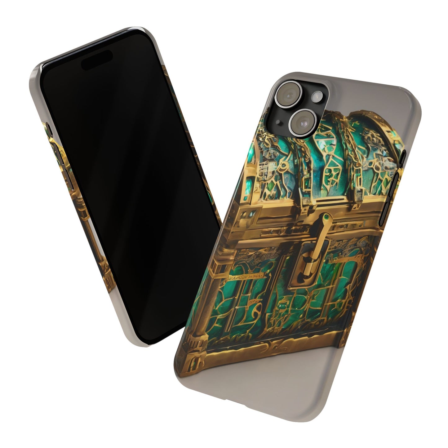 iPhone 16 Slim Phone Case: Glossy Lexan, Ultra-Slim