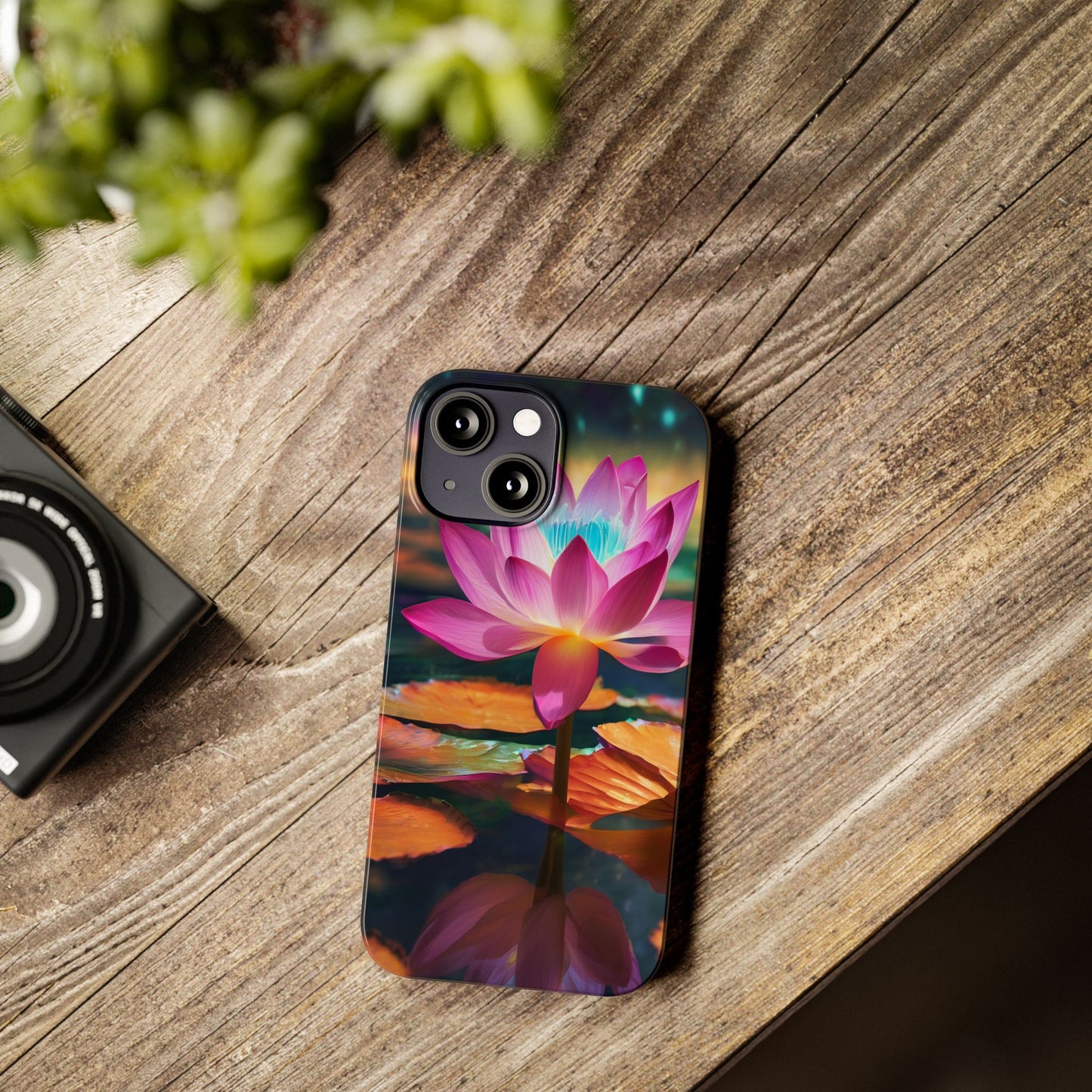 Slim Glossy Polycarbonate Phone Case for iPhone 16
