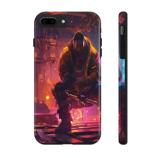 Tough Phone Case - Shockproof TPU & PC Shell for iPhone & Samsung
