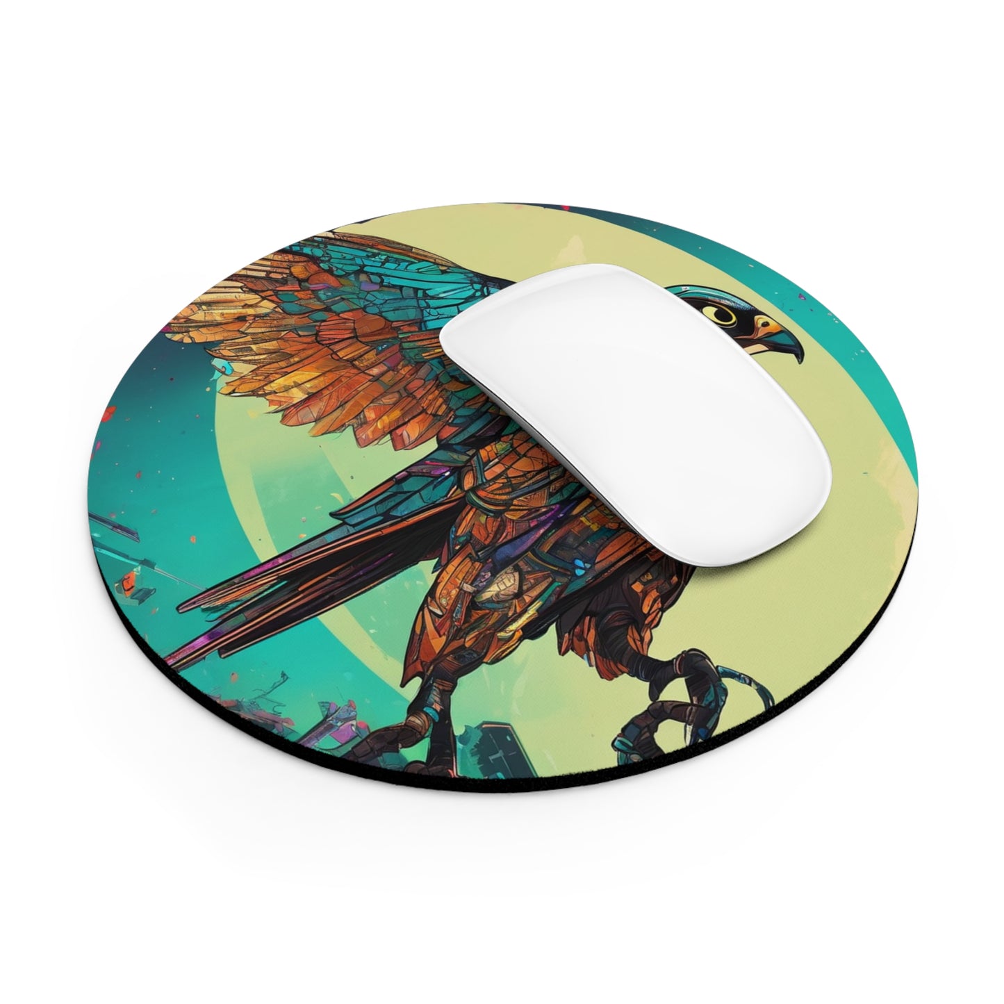 Neoprene Mouse Pad – Round & Rectangular, Non-Slip