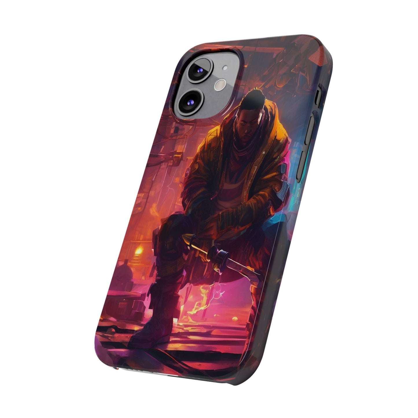 Slim Phone Case for iPhone 16 - Ultra-Thin, Glossy PC