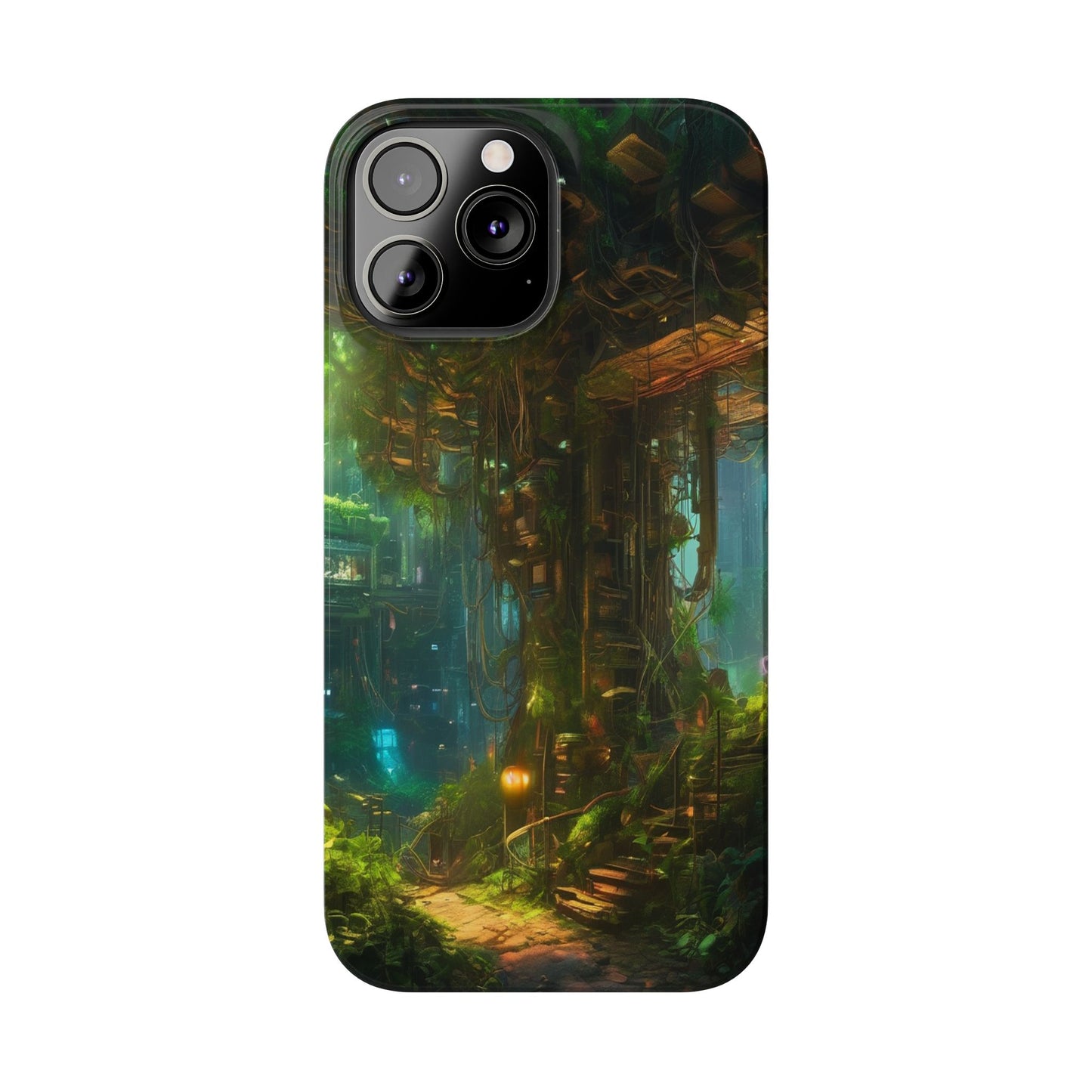 Neon Slim Phone Case for iPhone 16 Glossy Lexan