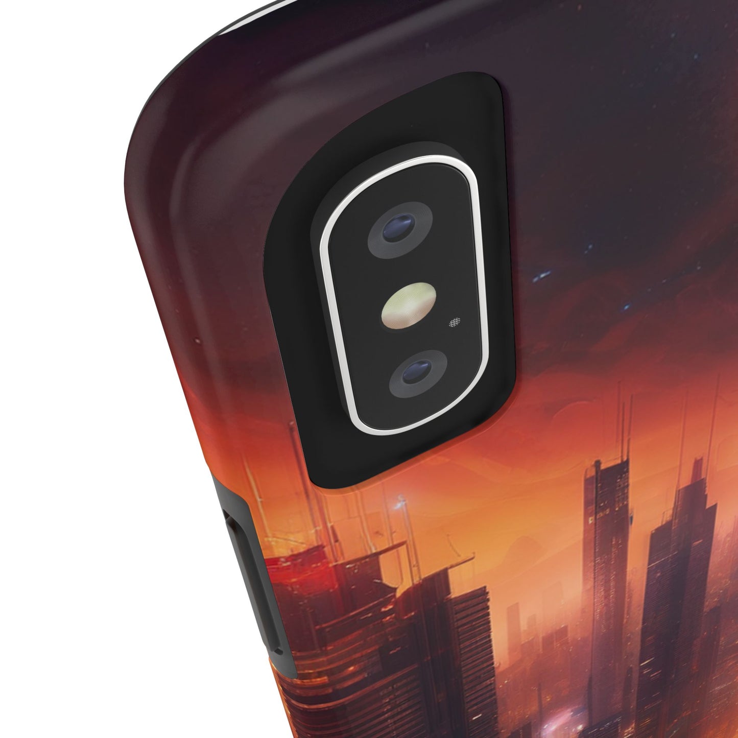 Rugged Phone Case - Impact-Resistant Dual-Layer TPU/PC, Glossy