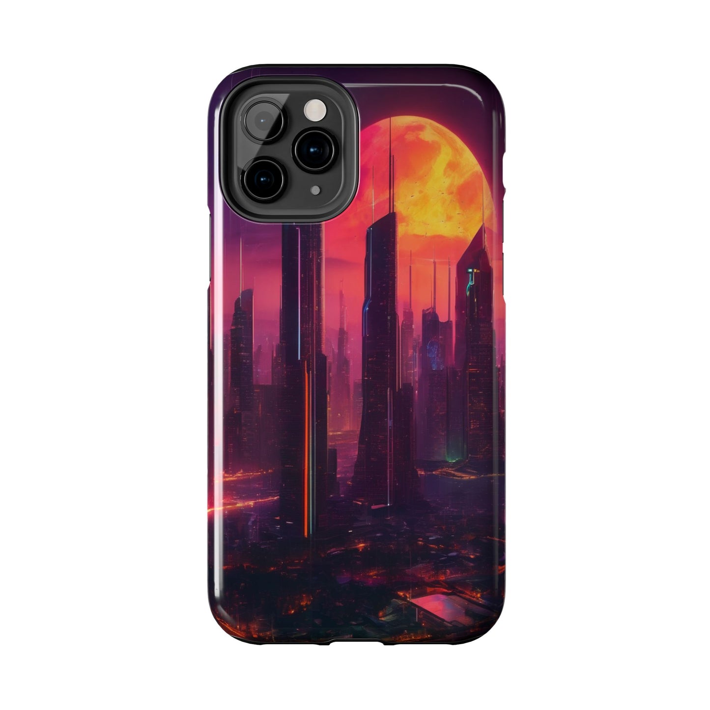 Tough Phone Case: Shockproof 2-Piece TPU/PC Shell