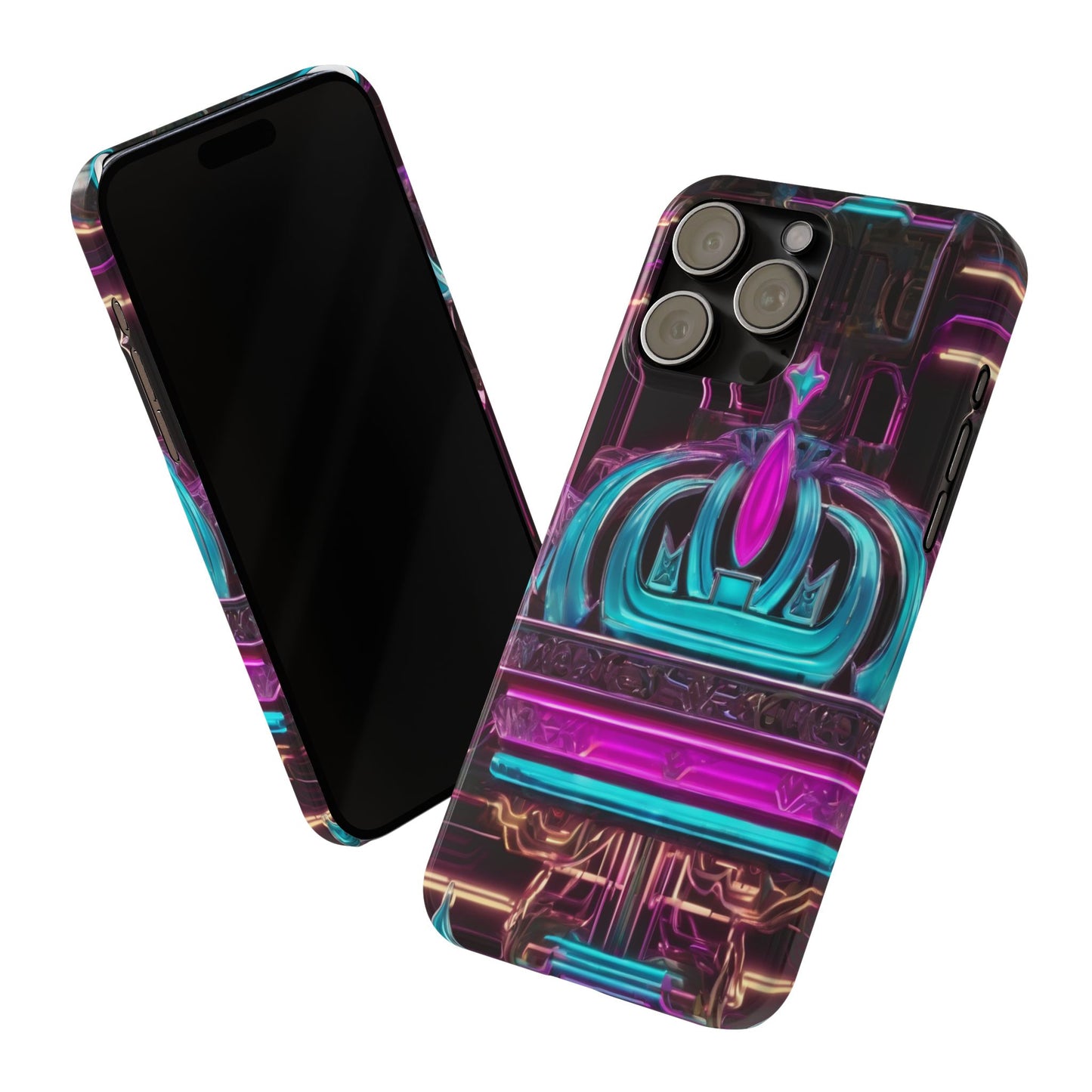 Slim Phone Case for iPhone 16 - Glossy, Lightweight, Impact-Resistant