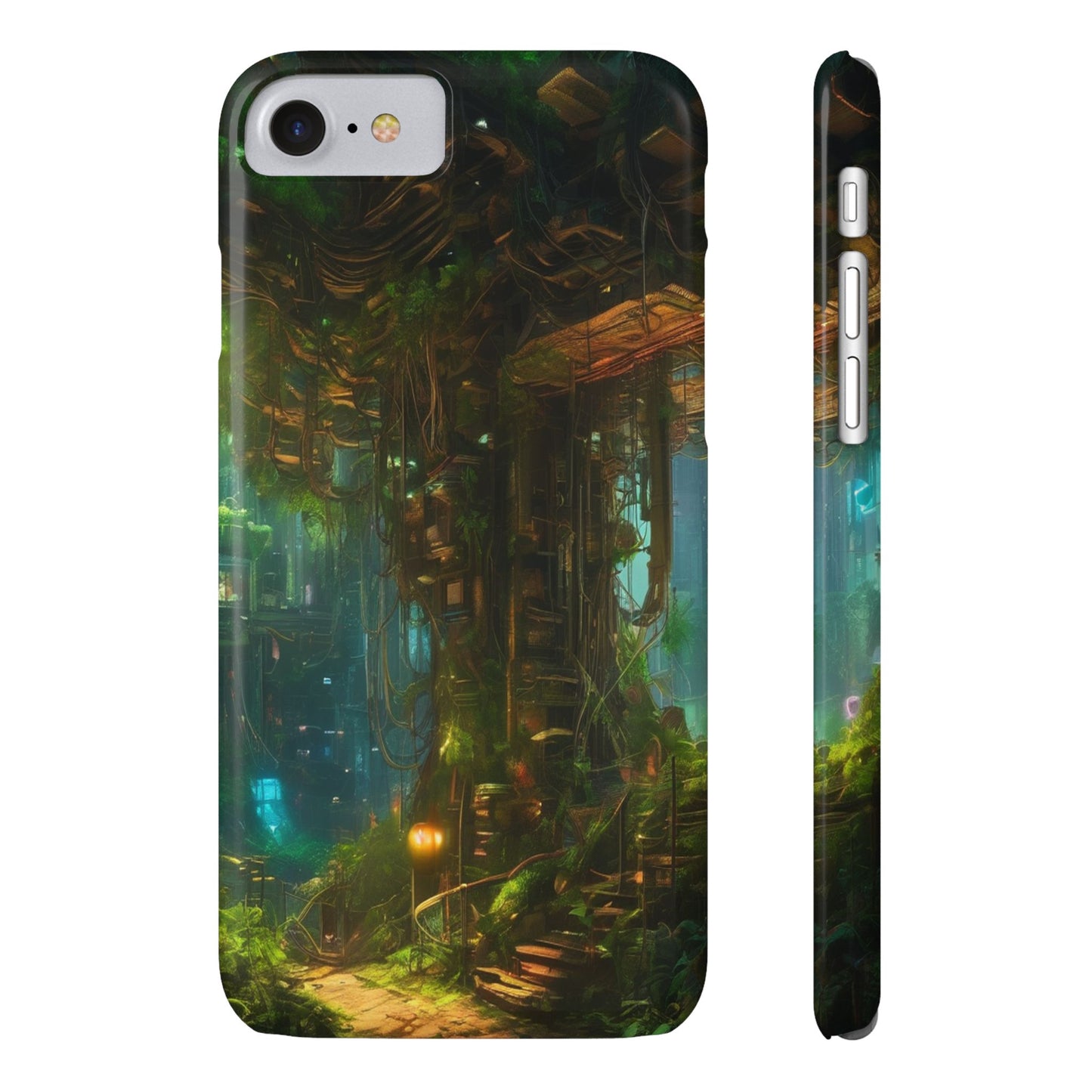 Neon Slim Phone Case for iPhone 16 Glossy Lexan
