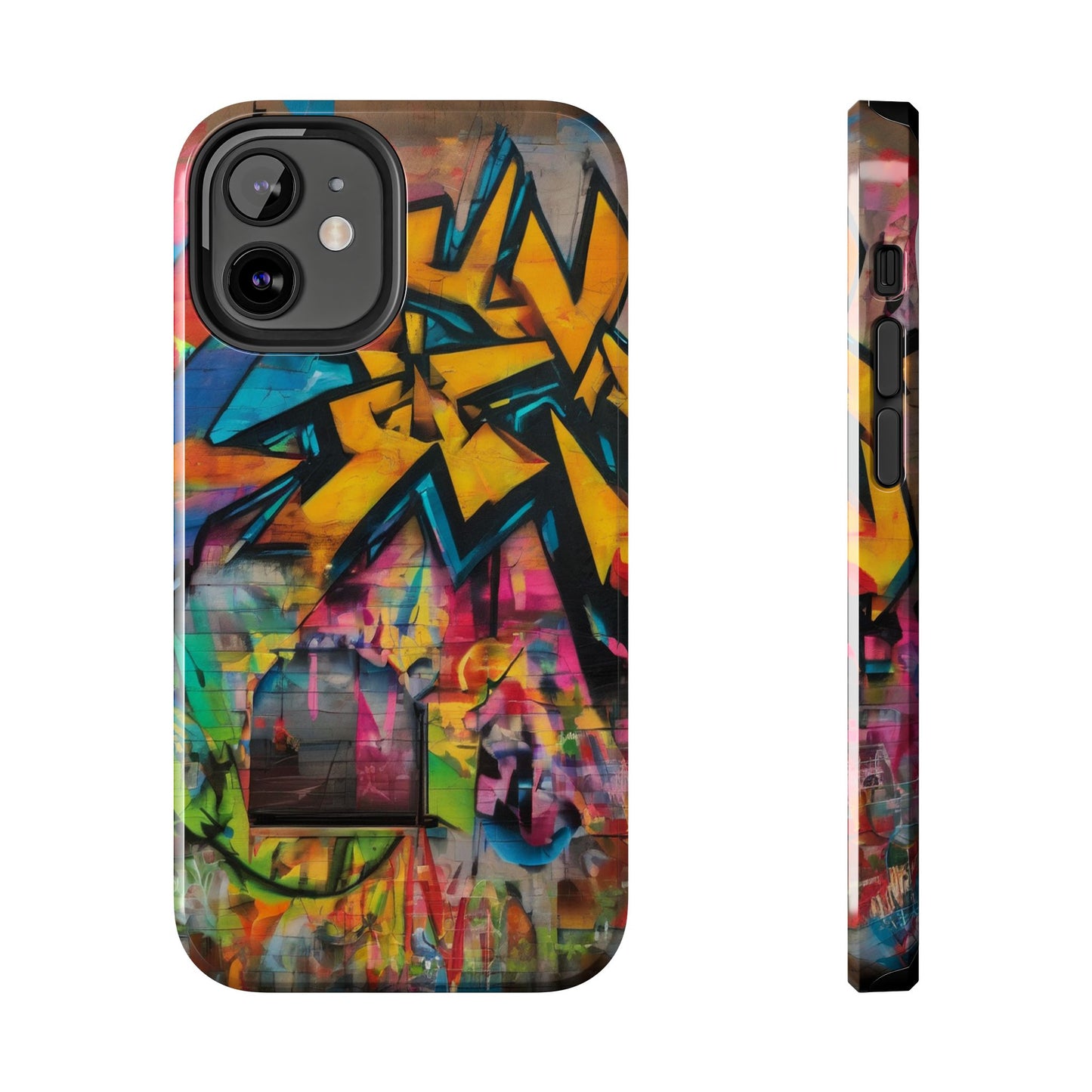 Rugged Phone Case - Impact-Resistant, Glossy Finish