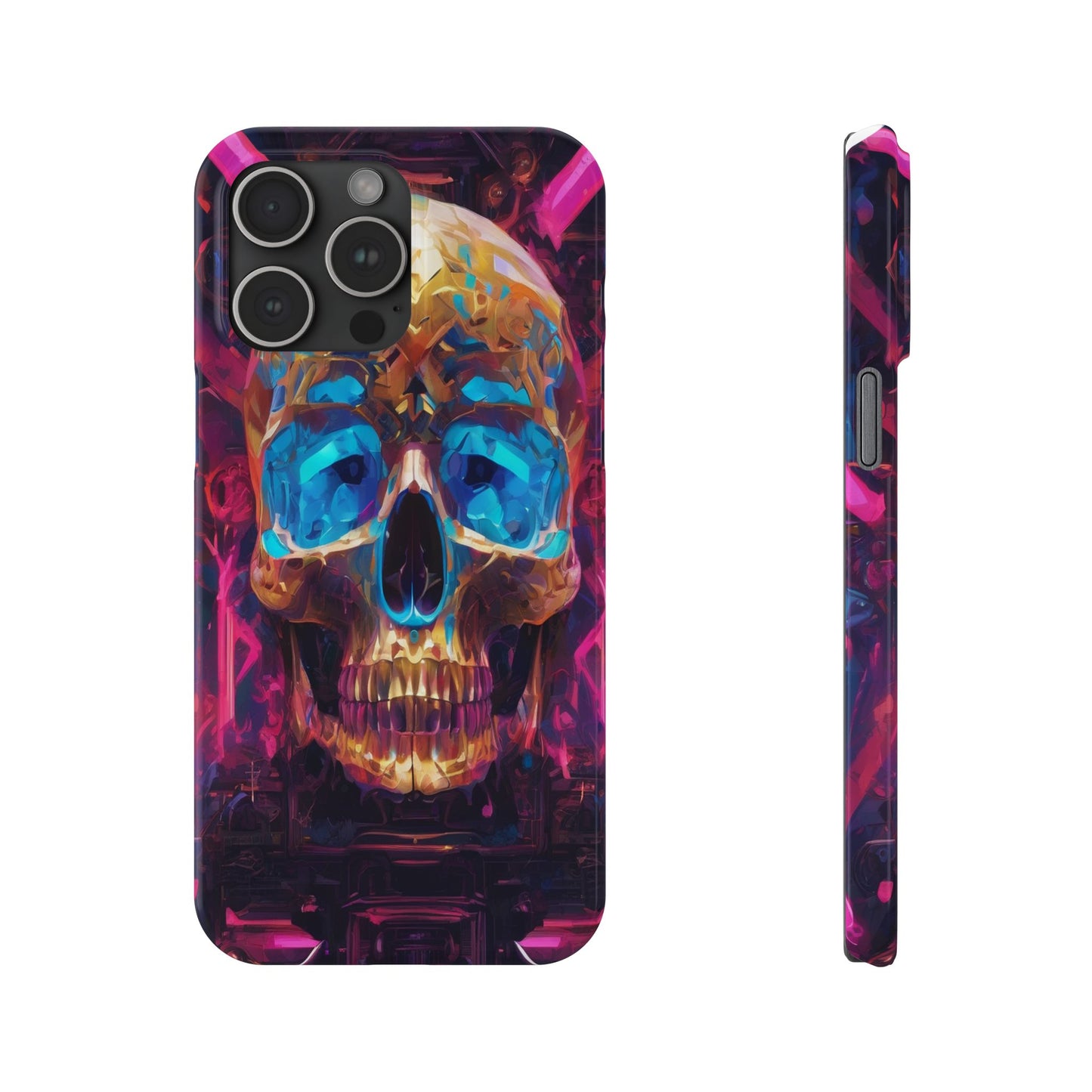 Slim Phone Case for iPhone 16 – Glossy Lexan Shield