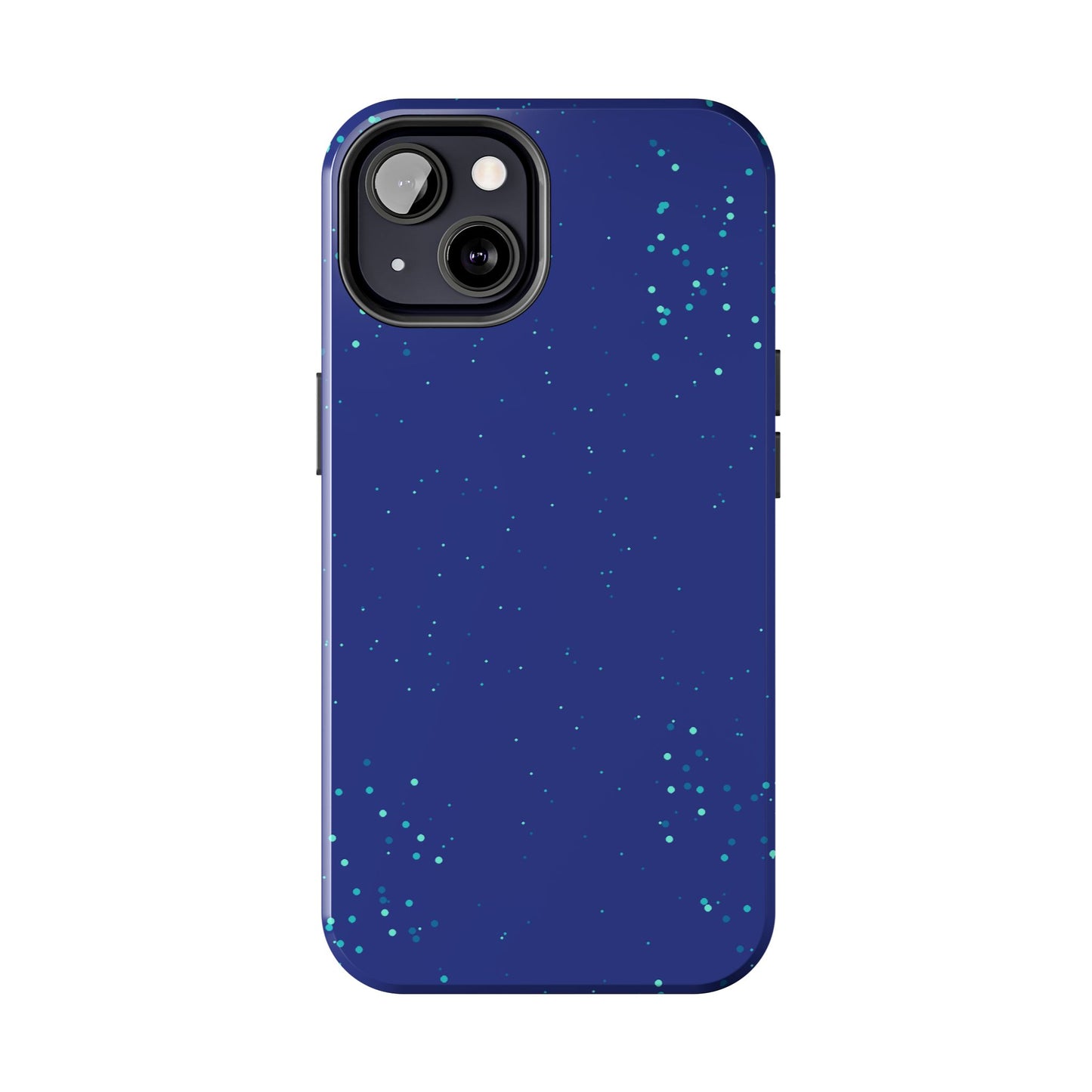 Blue Abstract Dot Pattern Tough Phone Cases, Case-Mate