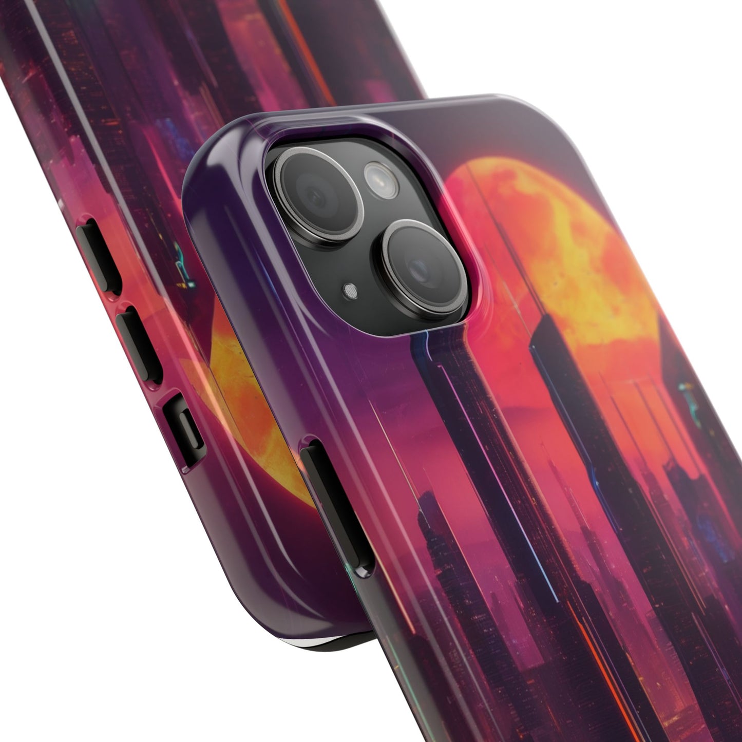Tough Phone Case: Shockproof 2-Piece TPU/PC Shell