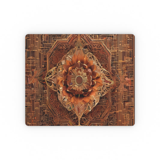 Custom Neon Mouse Pad - 9.3x7.8 in, Non-Slip Desk Pad