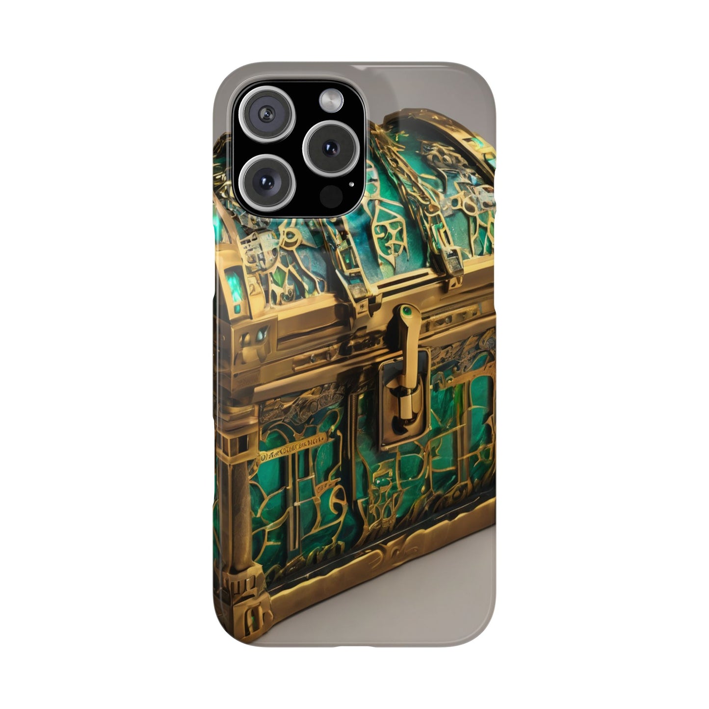 iPhone 16 Slim Phone Case: Glossy Lexan, Ultra-Slim