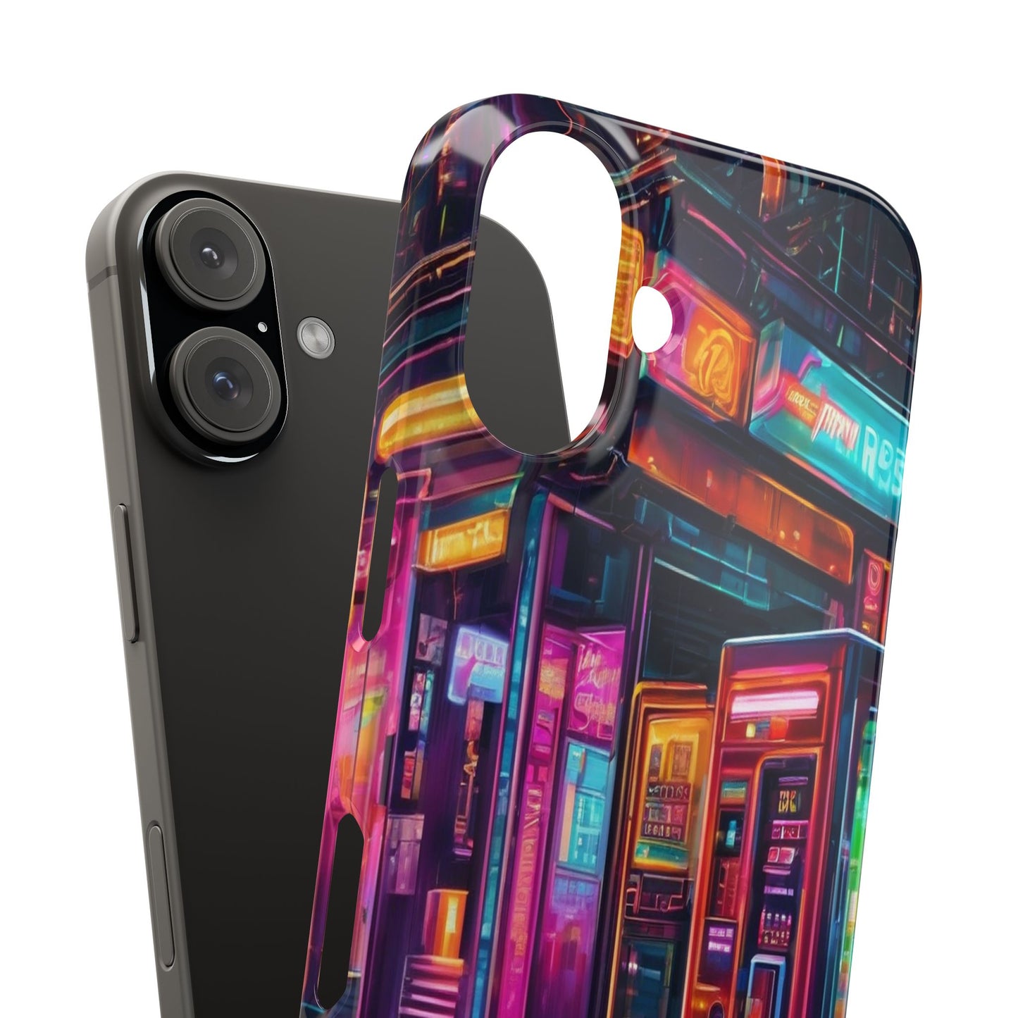 Ultra Slim iPhone 16 Phone Case - Glossy, Durable & Wireless Charging