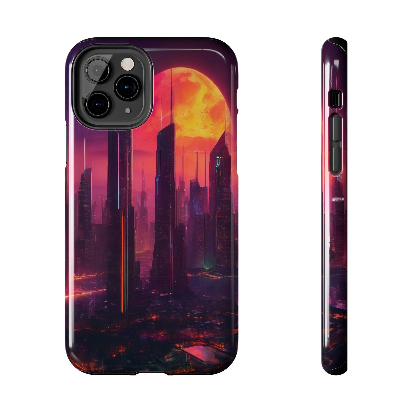 Tough Phone Case: Shockproof 2-Piece TPU/PC Shell