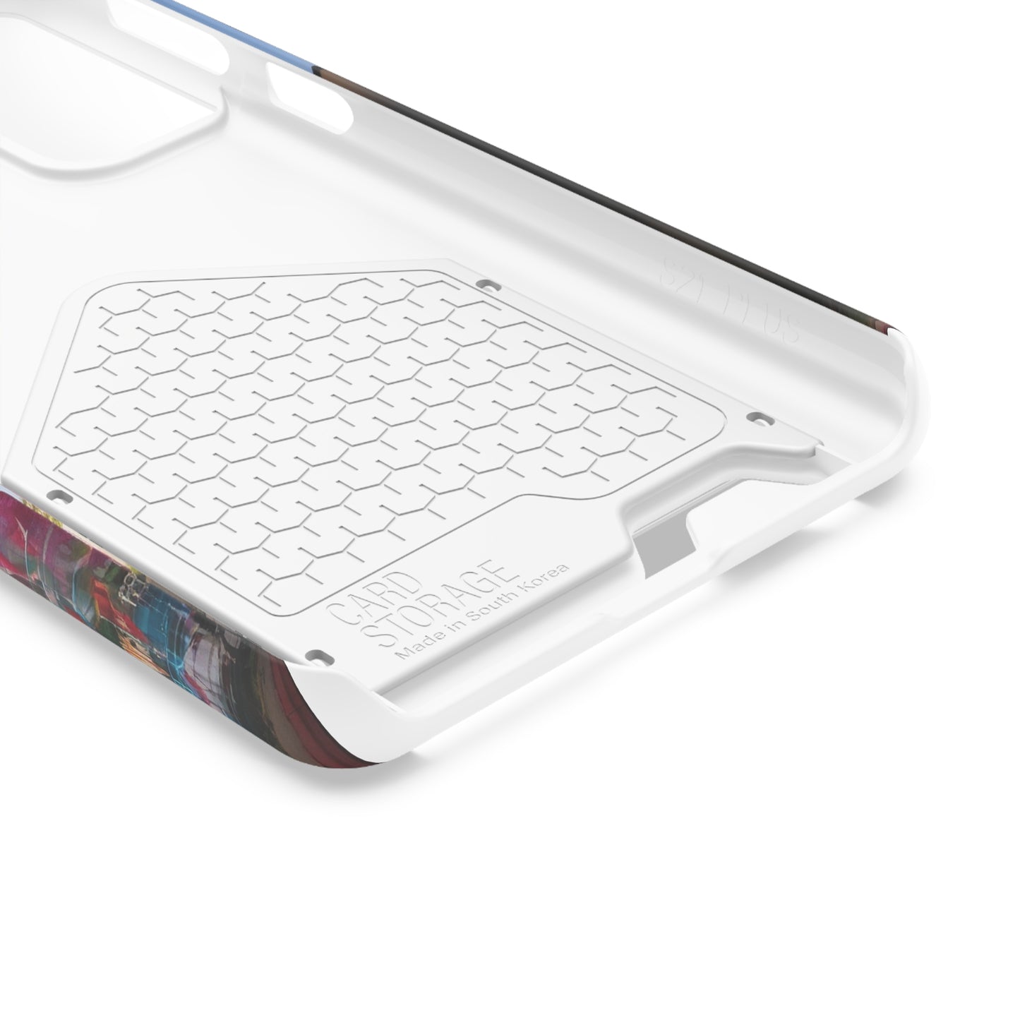 Neon Card-Holder MagSafe Phone Case for iPhone 13 & Galaxy S21/S22