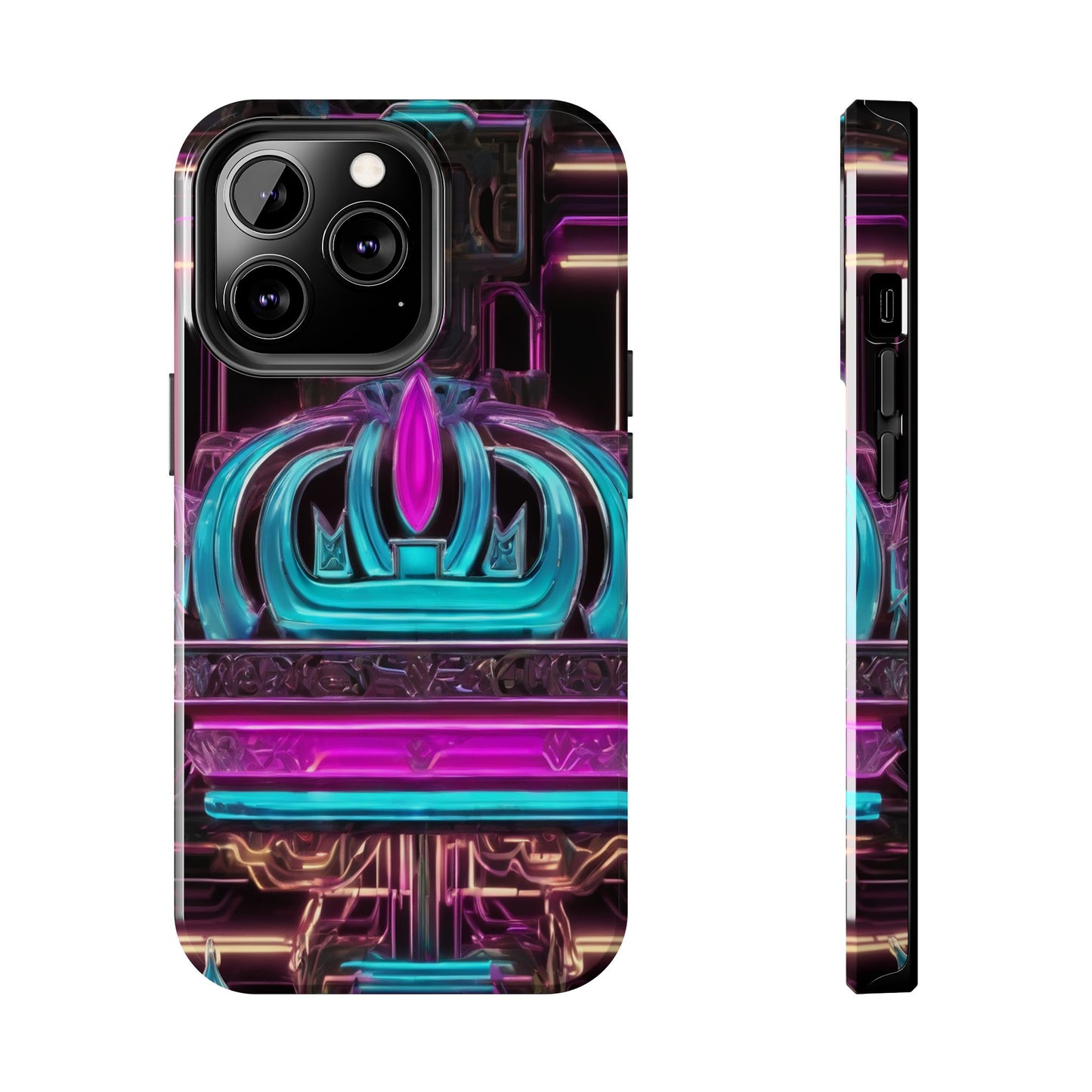 Tough Phone Case - Shockproof TPU & PC Shell, Glossy Finish