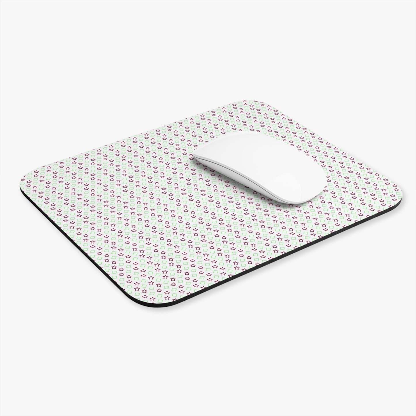 Neon Rectangle Mouse Pad – Ultra-Thin 1.58mm, Rubber Base
