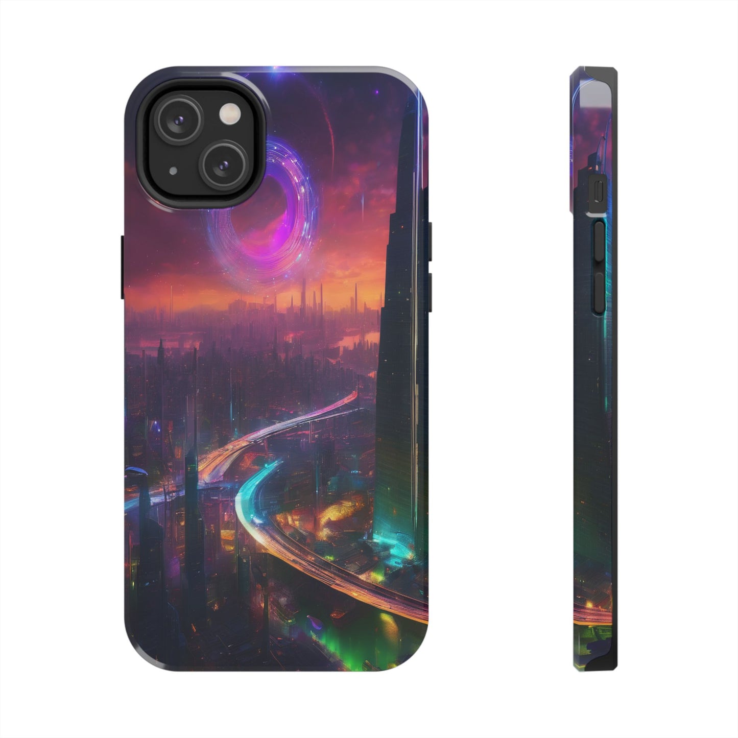 Tough Phone Case – Shockproof TPU/Polycarbonate for iPhone & Samsung