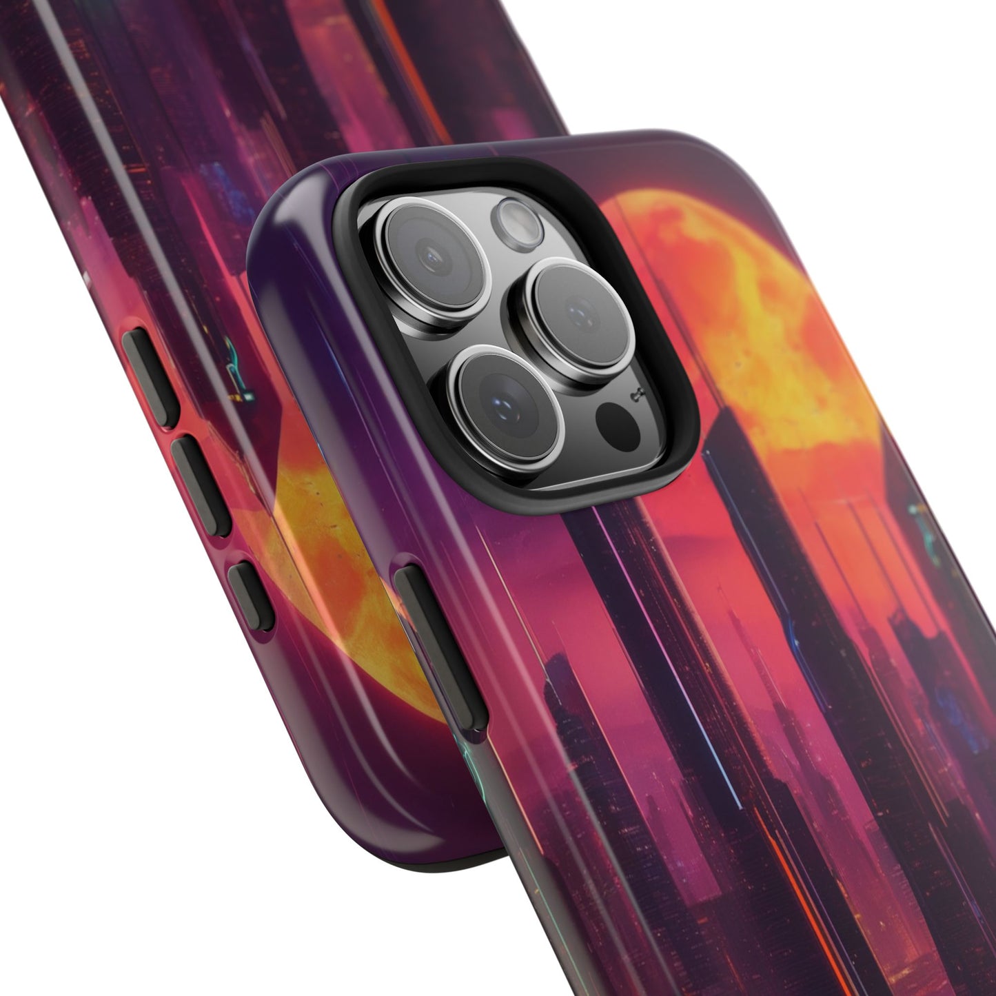 Tough Phone Case: Shockproof 2-Piece TPU/PC Shell