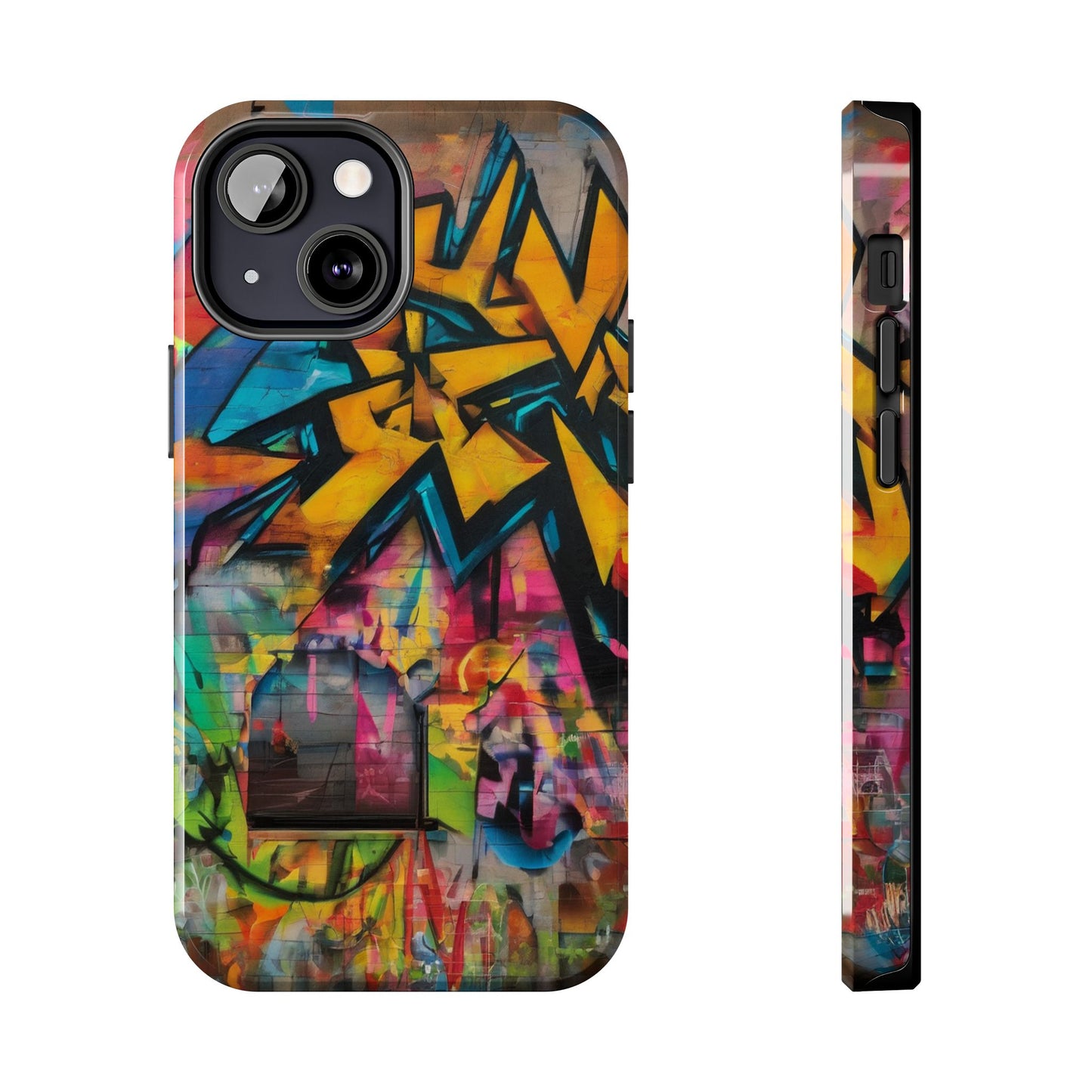 Rugged Phone Case - Impact-Resistant, Glossy Finish