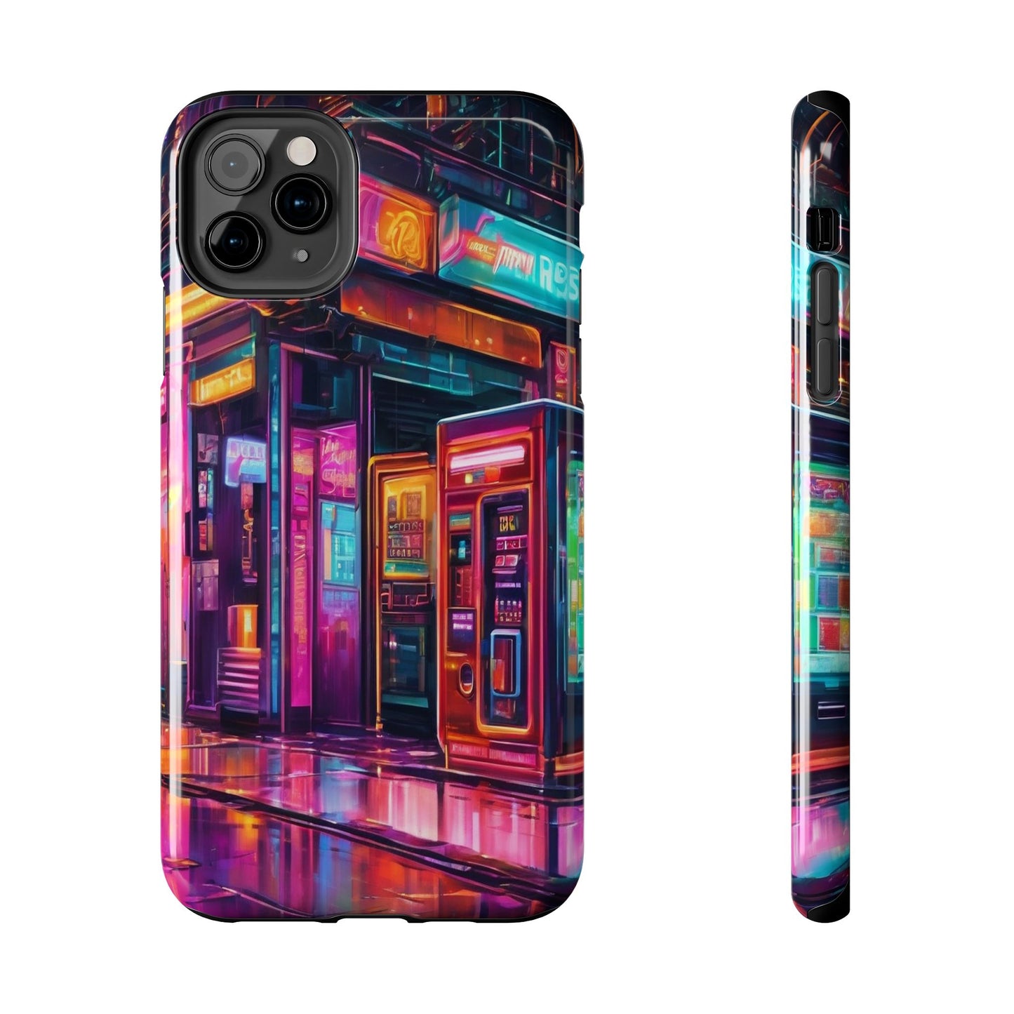 Tough Phone Case - 2-Piece, Impact-Resistant, Glossy Finish