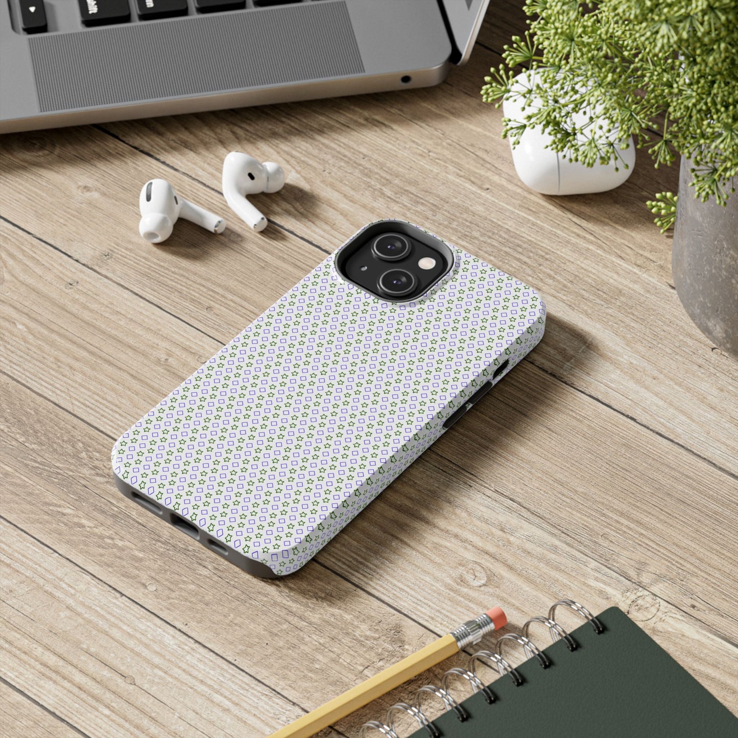 Tough Phone Case - Impact-Resistant, Glossy, 2-Piece Design