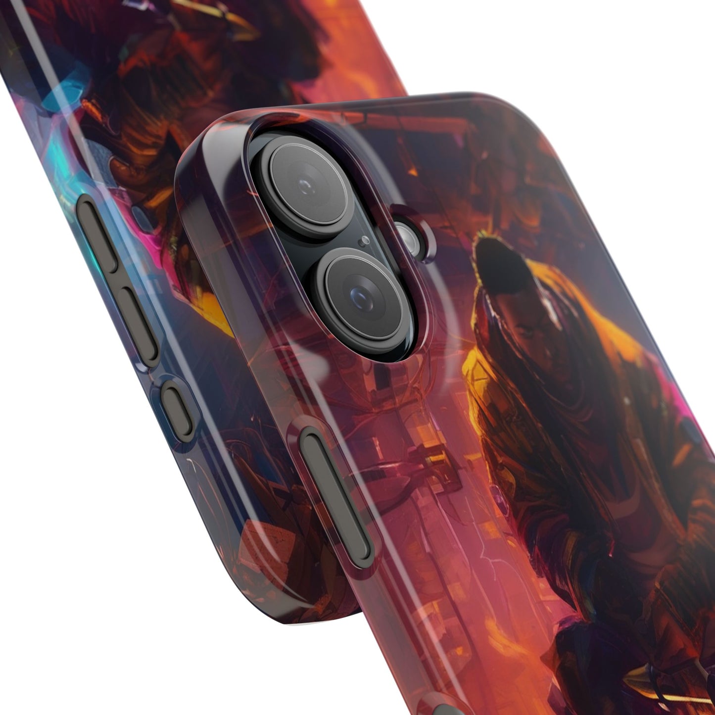 Slim Phone Case for iPhone 16 - Ultra-Thin, Glossy PC