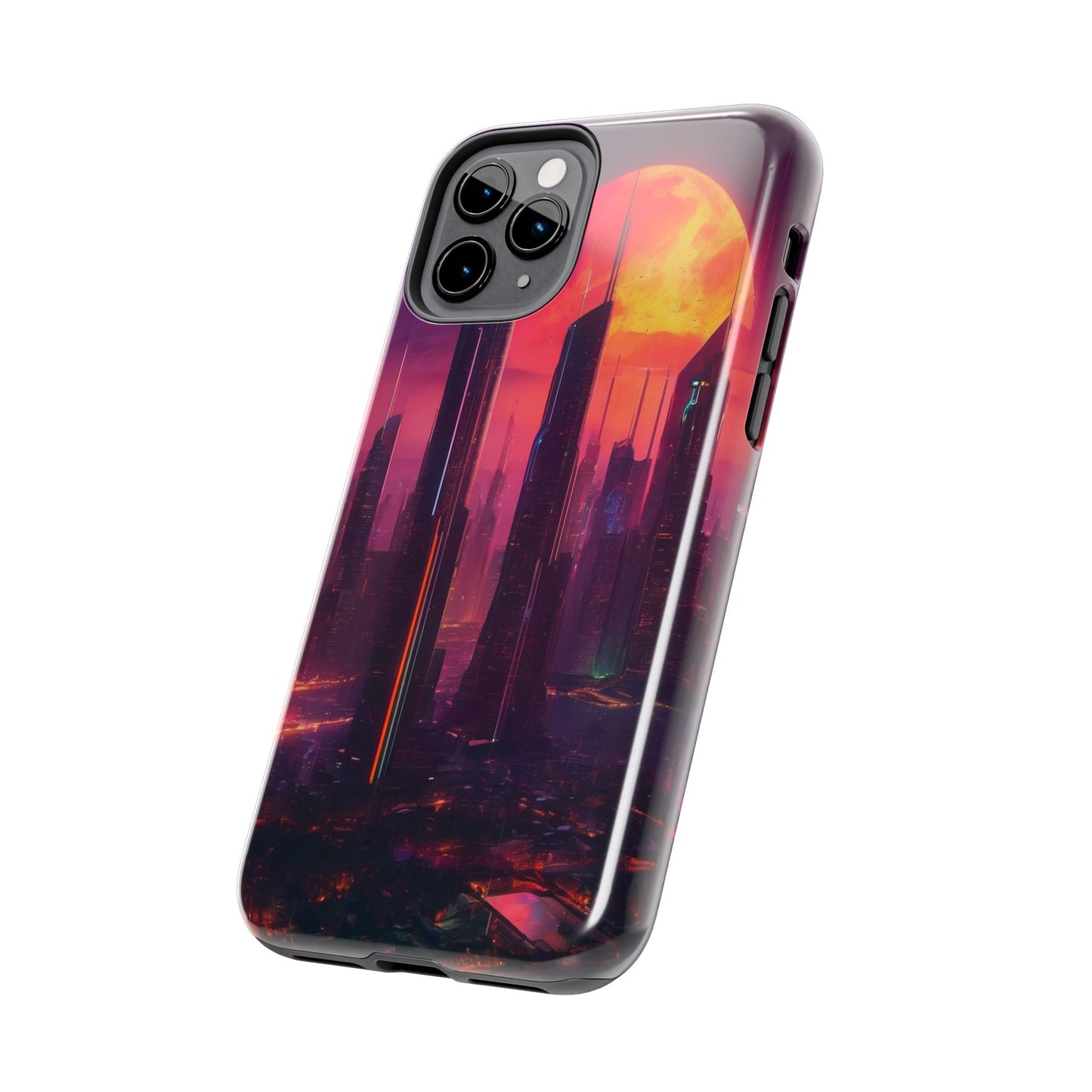 Tough Phone Case: Shockproof 2-Piece TPU/PC Shell