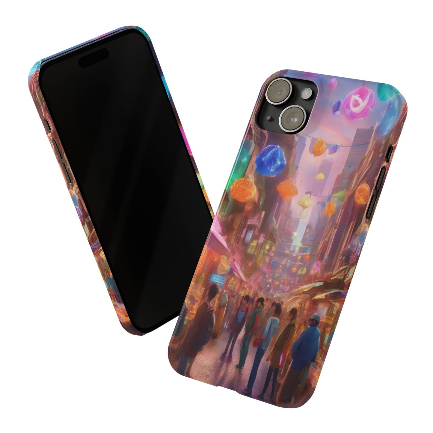 Ultra-Slim Glossy iPhone 16 Phone Case
