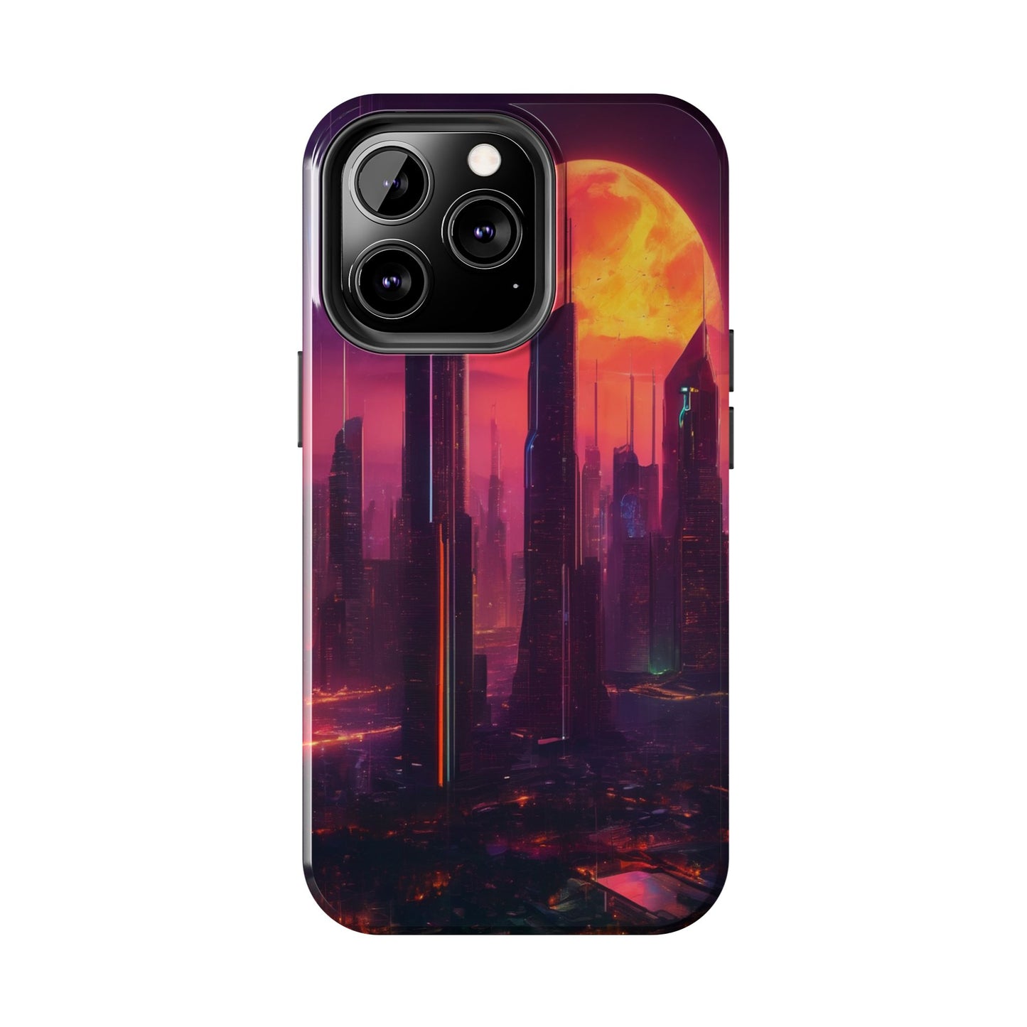 Tough Phone Case: Shockproof 2-Piece TPU/PC Shell