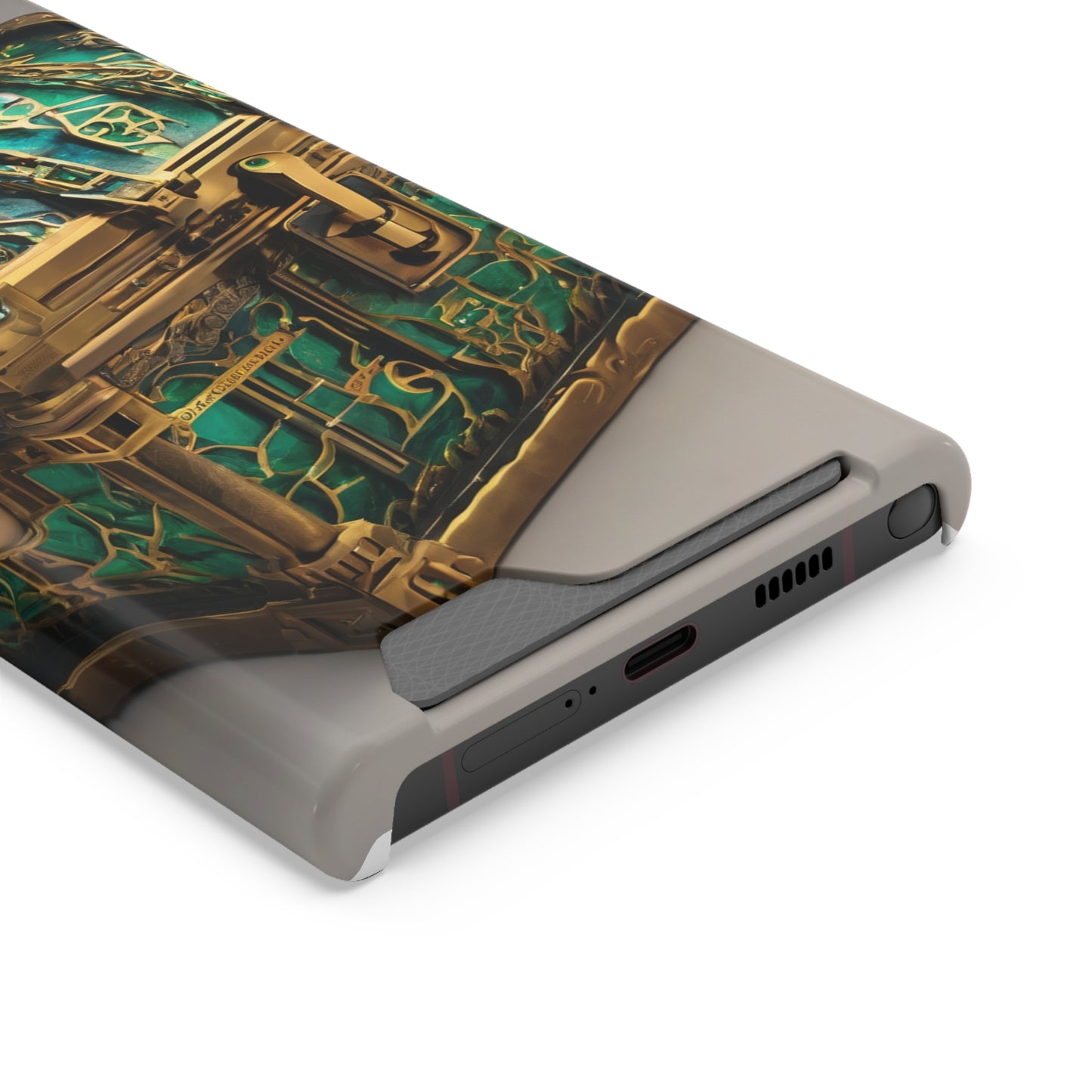 Neon MagSafe Card Holder Phone Case