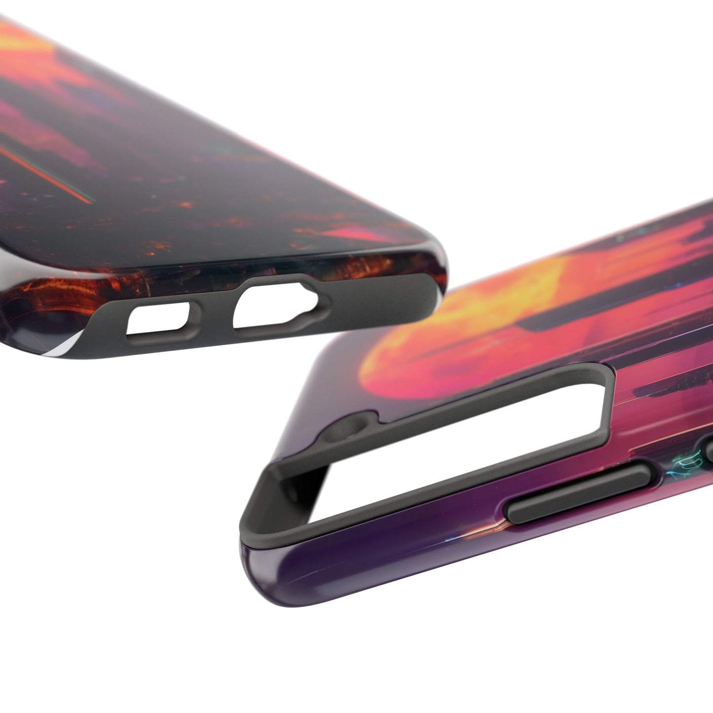Tough Phone Case: Shockproof 2-Piece TPU/PC Shell