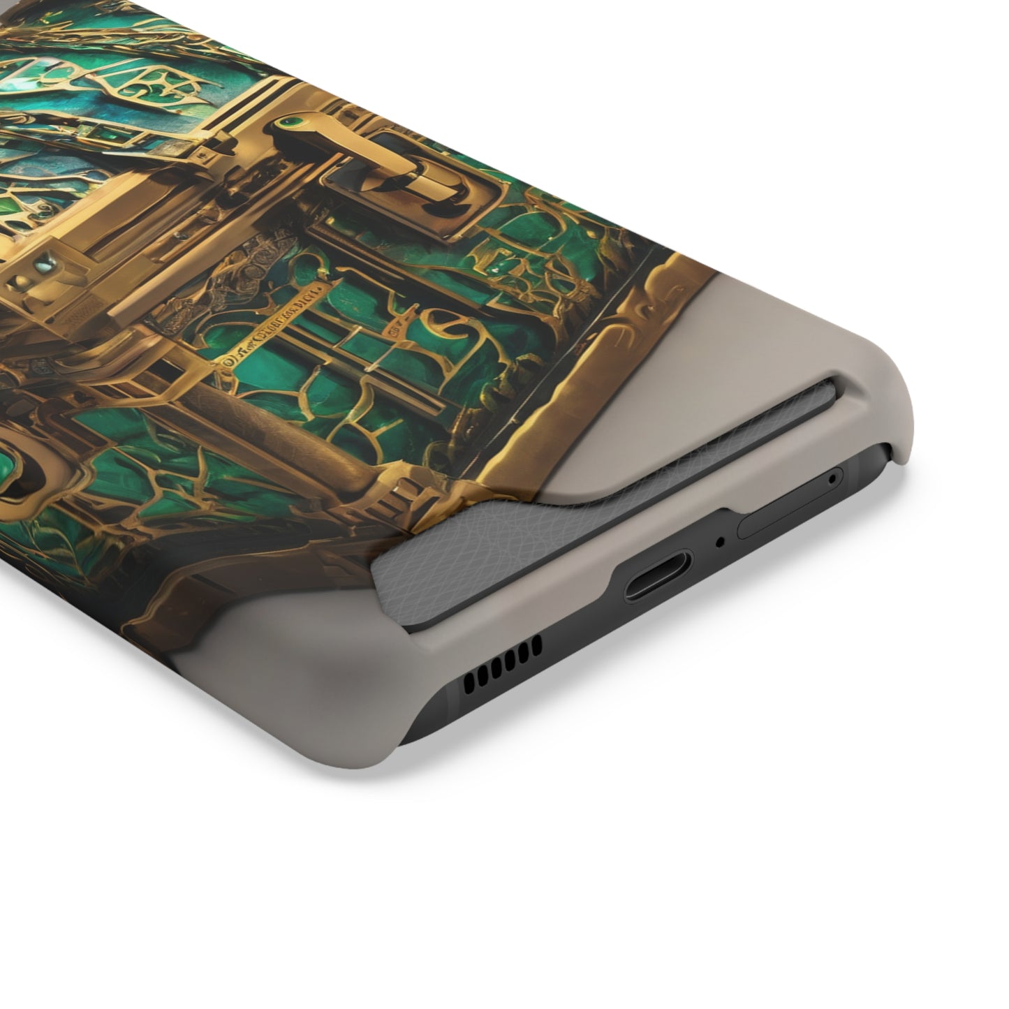 Neon MagSafe Card Holder Phone Case