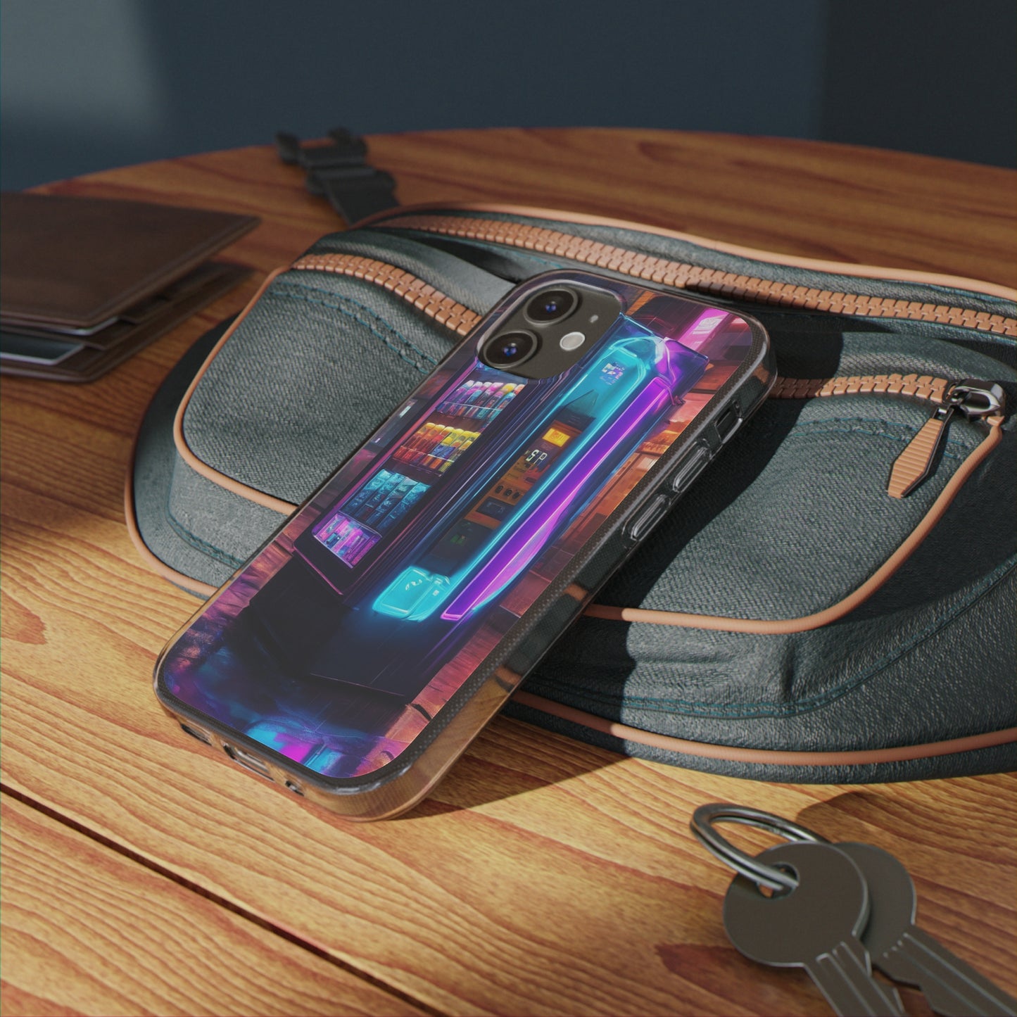 Clear Silicone Phone Case - Slim, Flexible with Open Ports