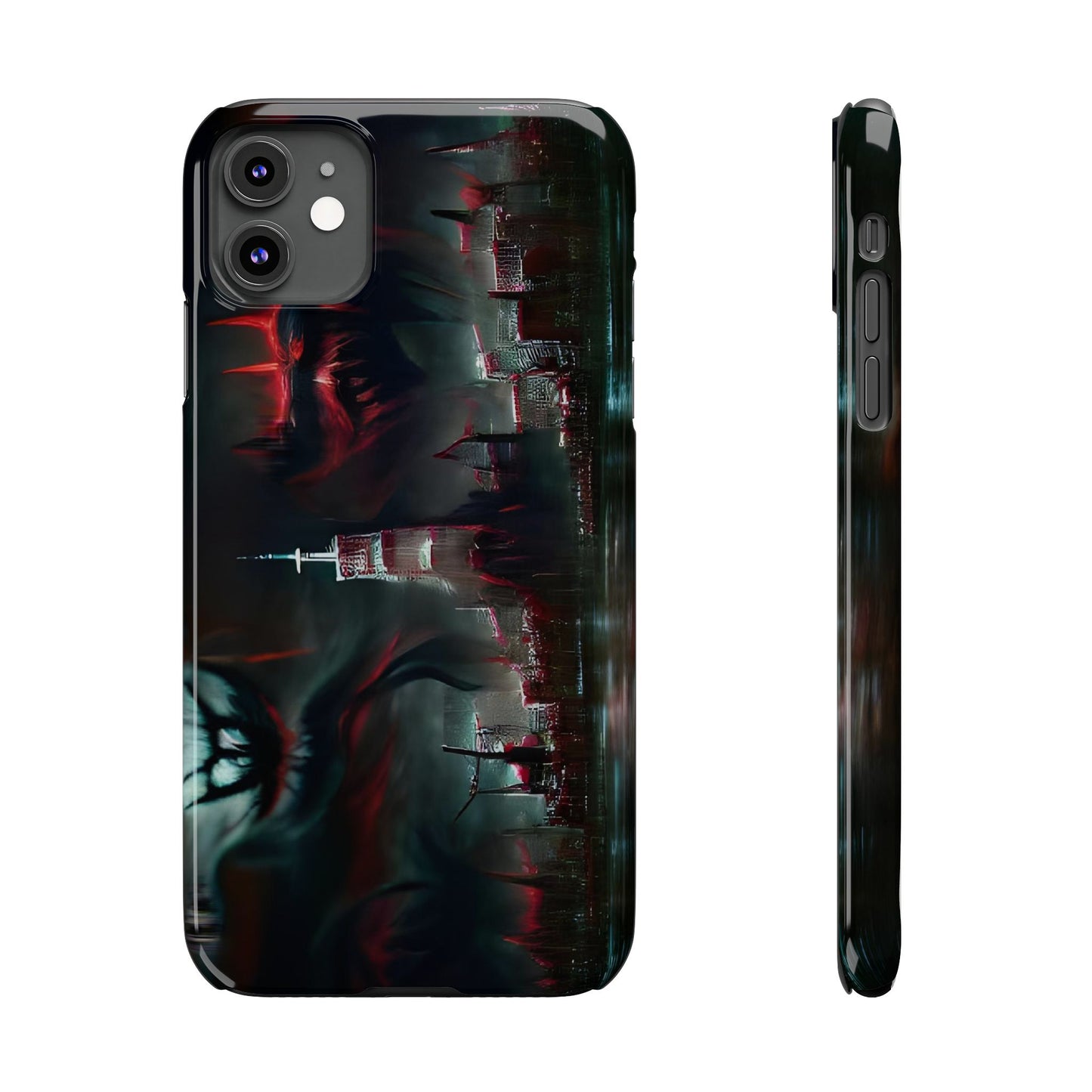 Slim Phone Case with Glossy Finish for iPhone 16