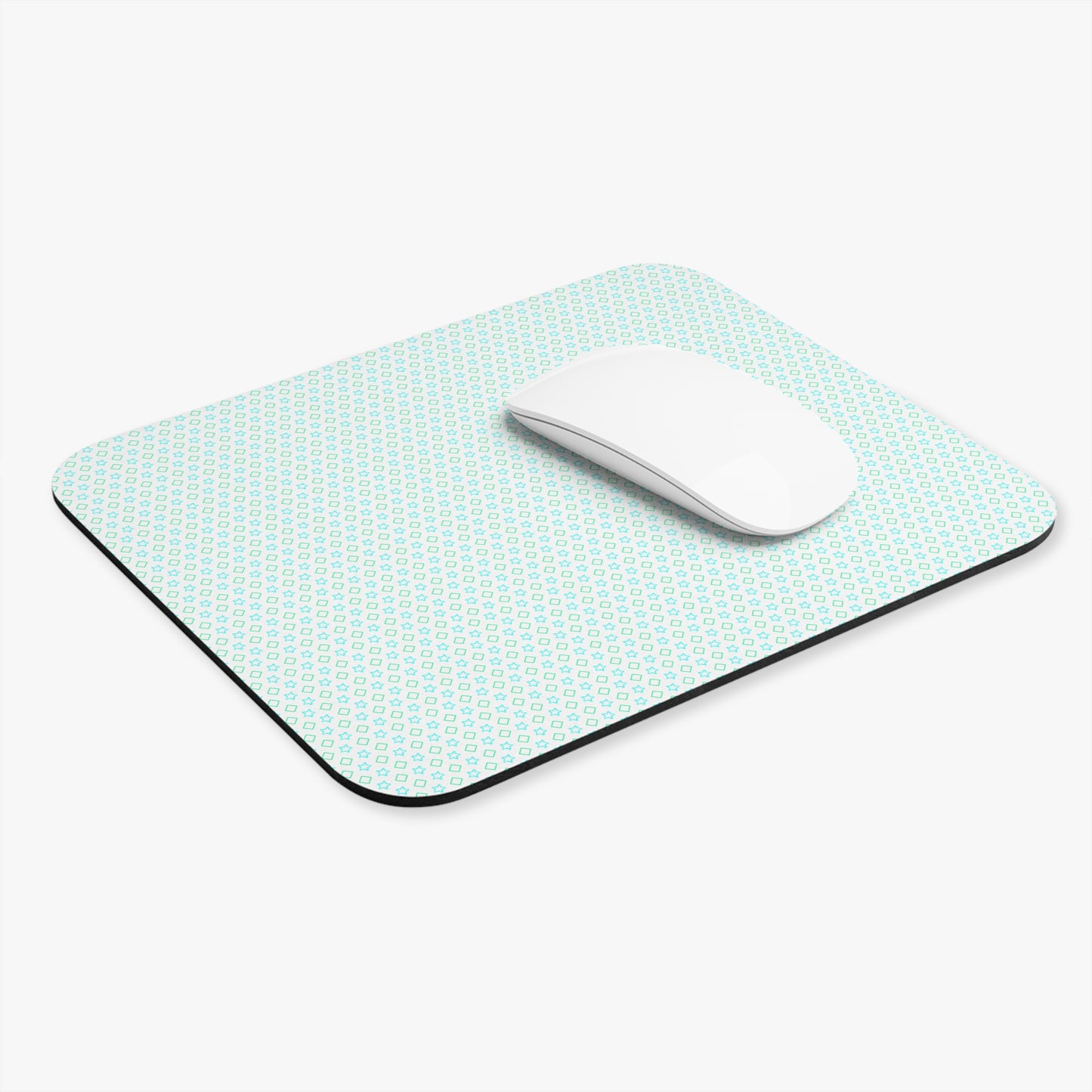 Neon Rectangular Mouse Pad – Custom, 1/16-inch Thick, Rubber Base