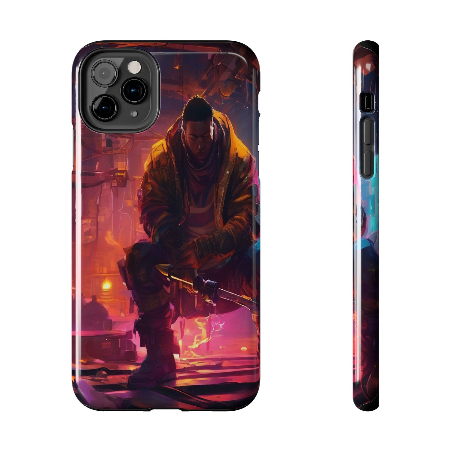 Tough Phone Case - Shockproof TPU & PC Shell for iPhone & Samsung