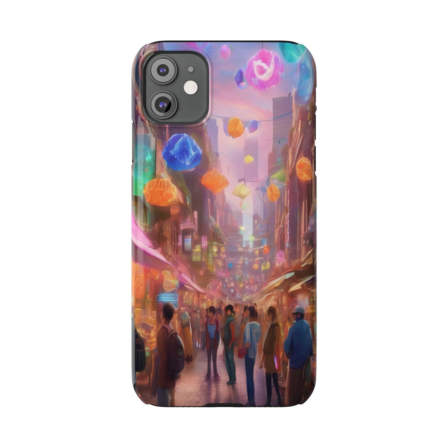 Ultra-Slim Glossy iPhone 16 Phone Case