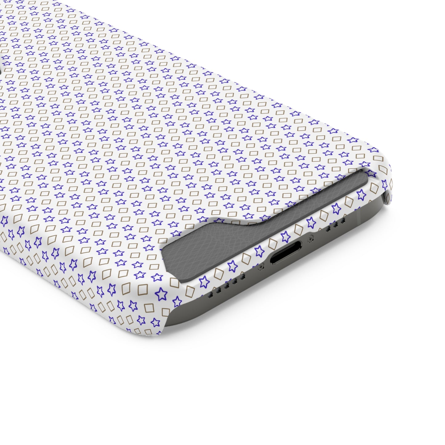 Phone Case with Card Holder – Clear Polycarbonate