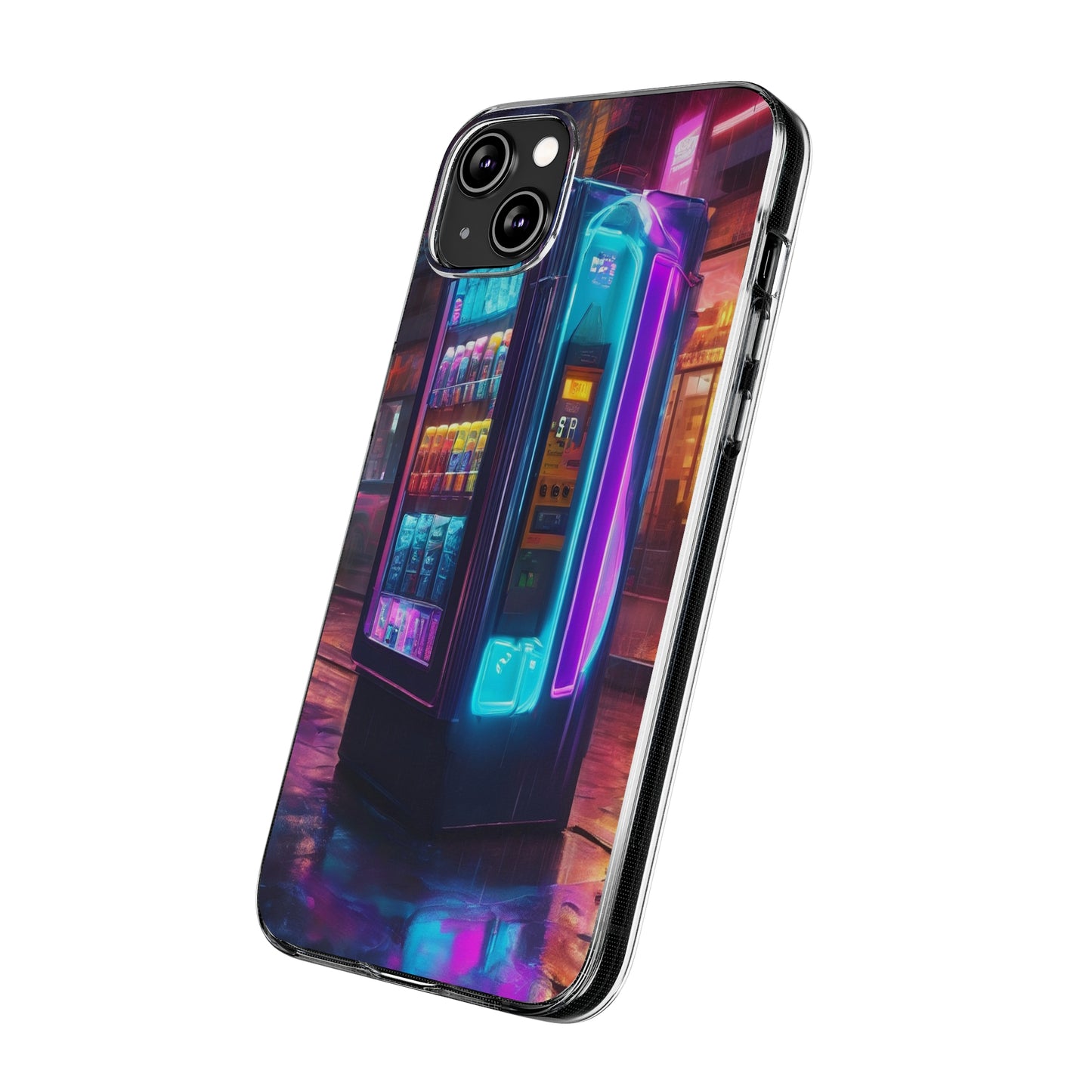 Clear Silicone Phone Case - Slim, Flexible with Open Ports