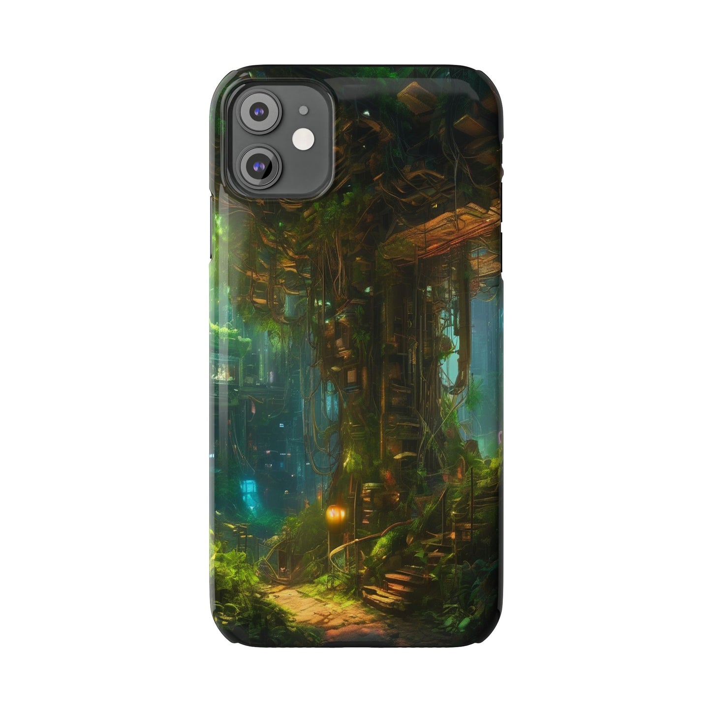Neon Slim Phone Case for iPhone 16 Glossy Lexan