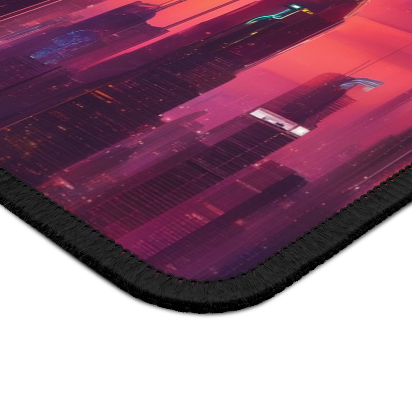 Custom Gaming Mouse Pad 9x7 Neoprene - Stitched Edges