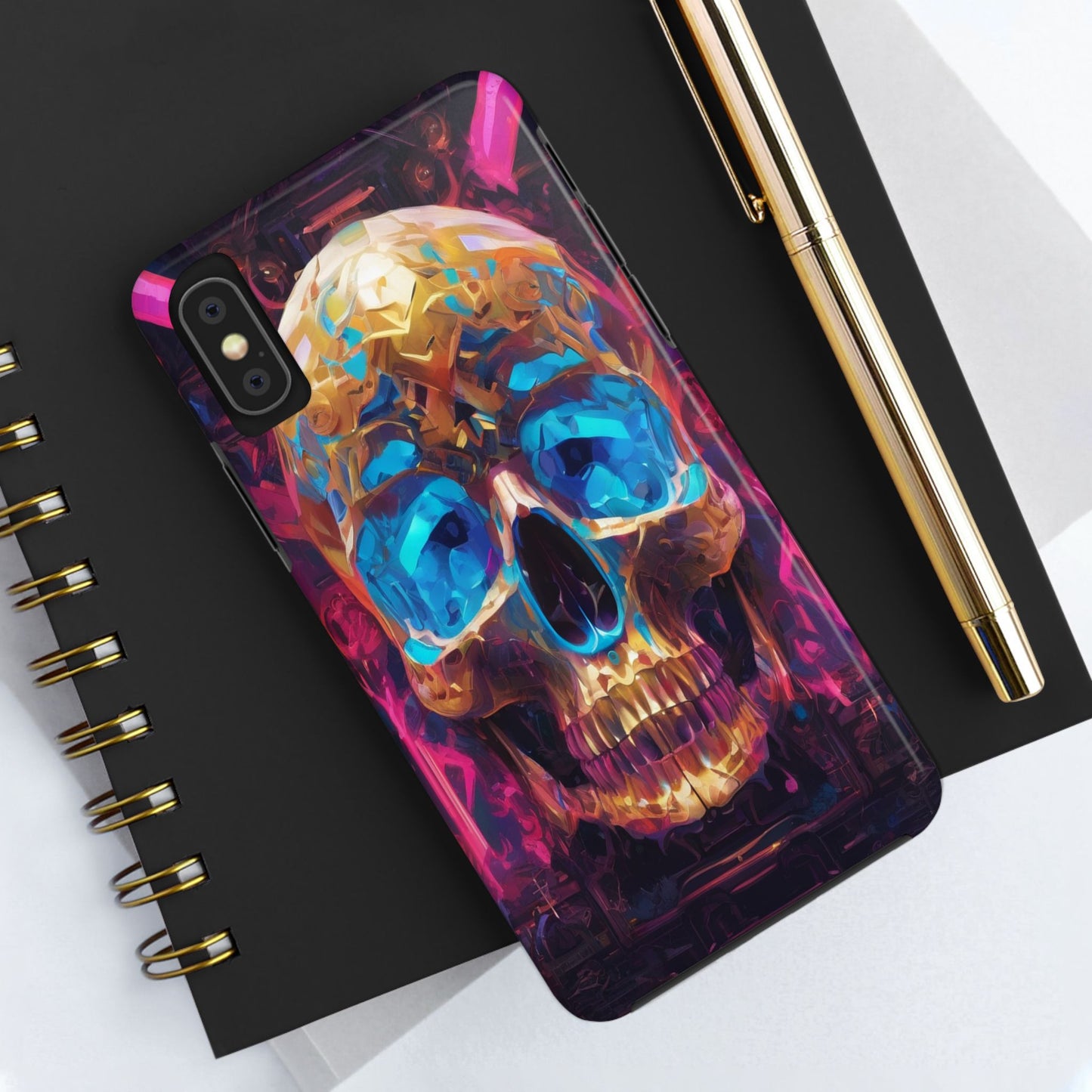 Rugged Phone Case - Impact-Resistant, Glossy Polycarbonate