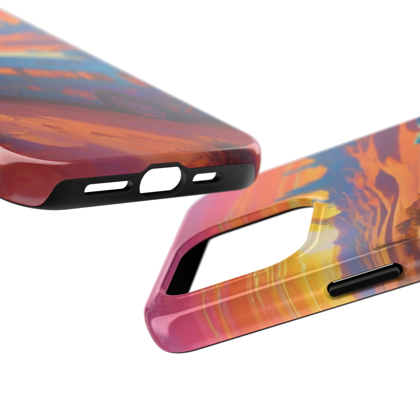 Neon Tough Phone Case - 2-Piece Armor for iPhone & Samsung
