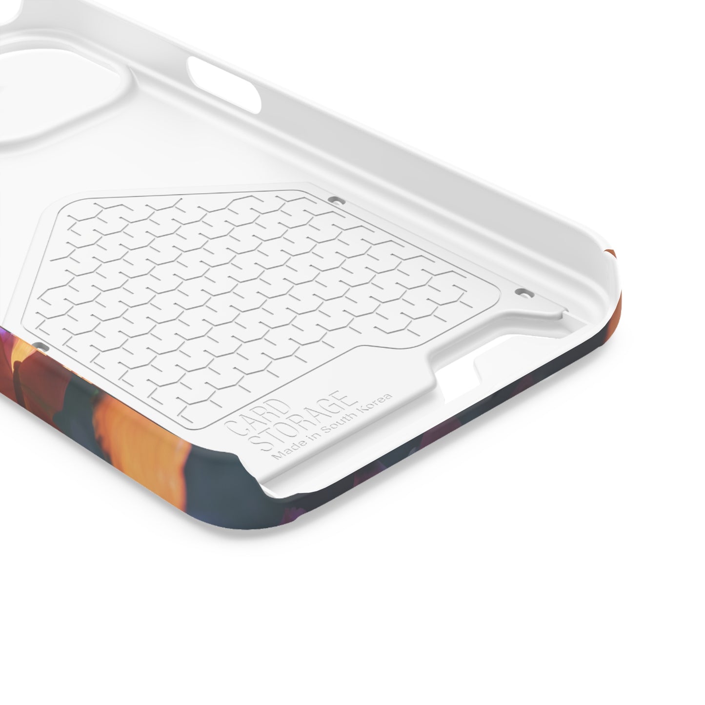 Neon Phone Case with Card Holder - MagSafe & Card Storage