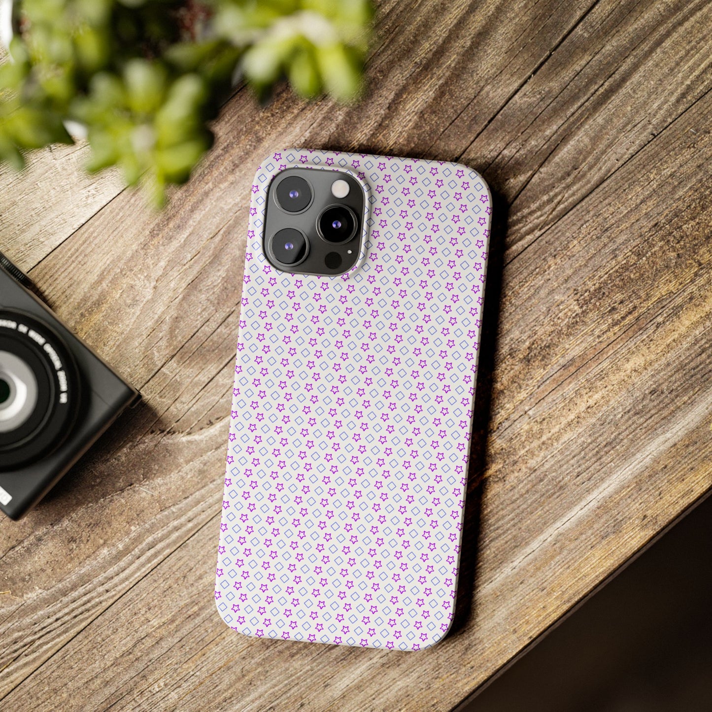 Neon Slim Phone Case for iPhone 16 - Glossy Polycarbonate