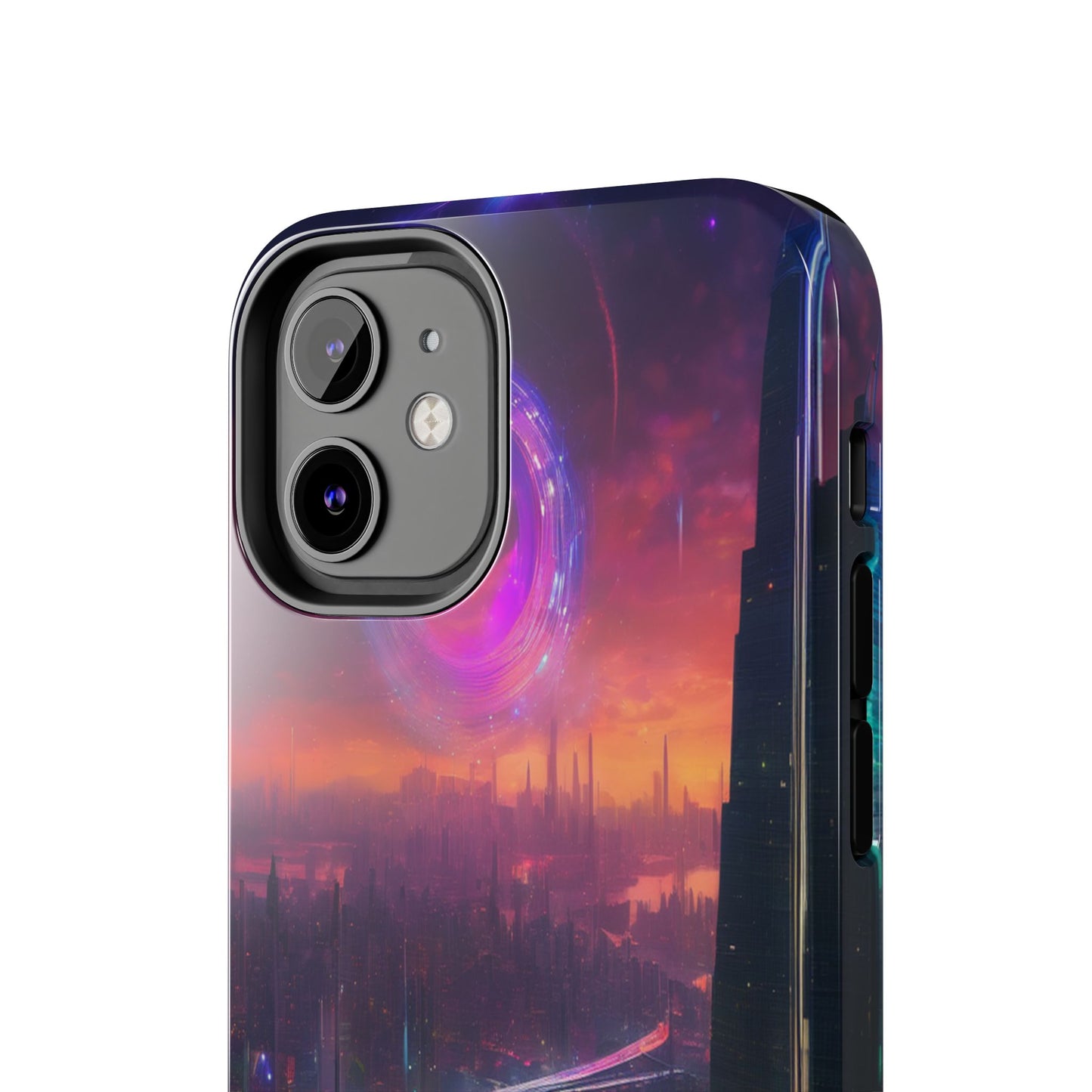 Tough Phone Case – Shockproof TPU/Polycarbonate for iPhone & Samsung